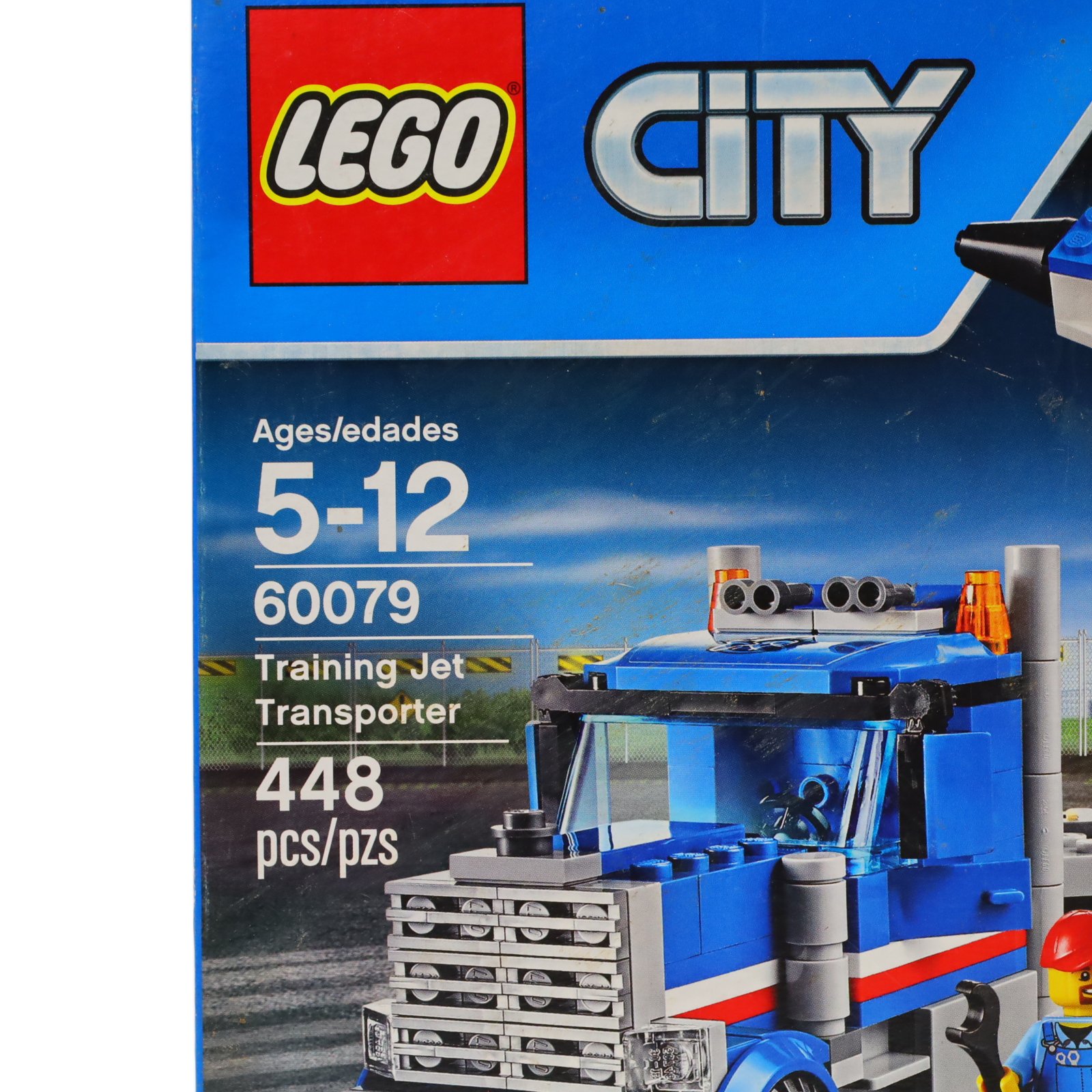 LEGO City Training Jet Transporter 60079 448-Piece Building Set