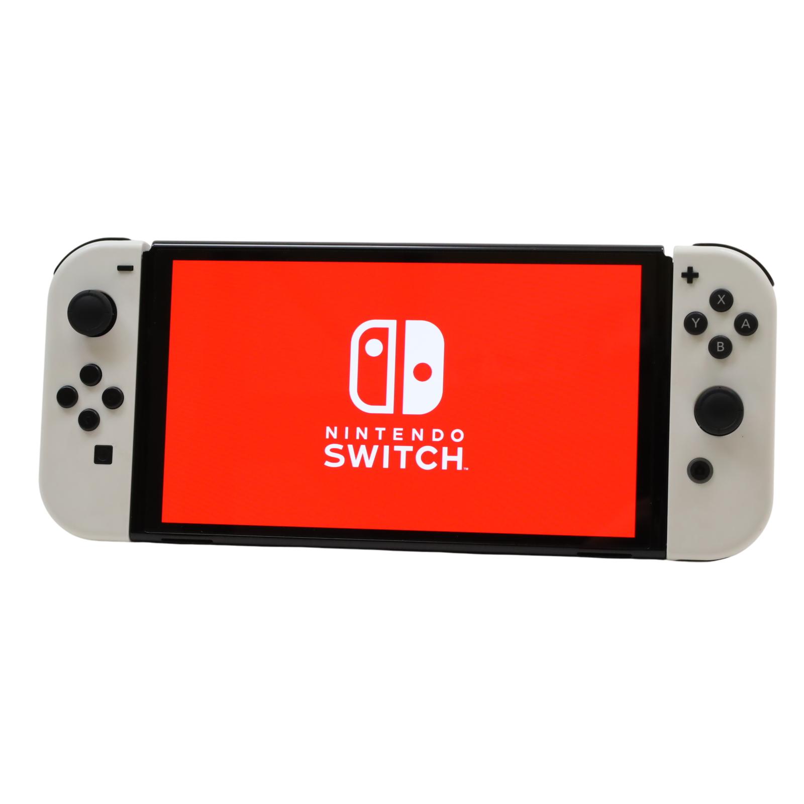 Nintendo Switch OLED HEG-001 64GB Video Game Console - White (4108)