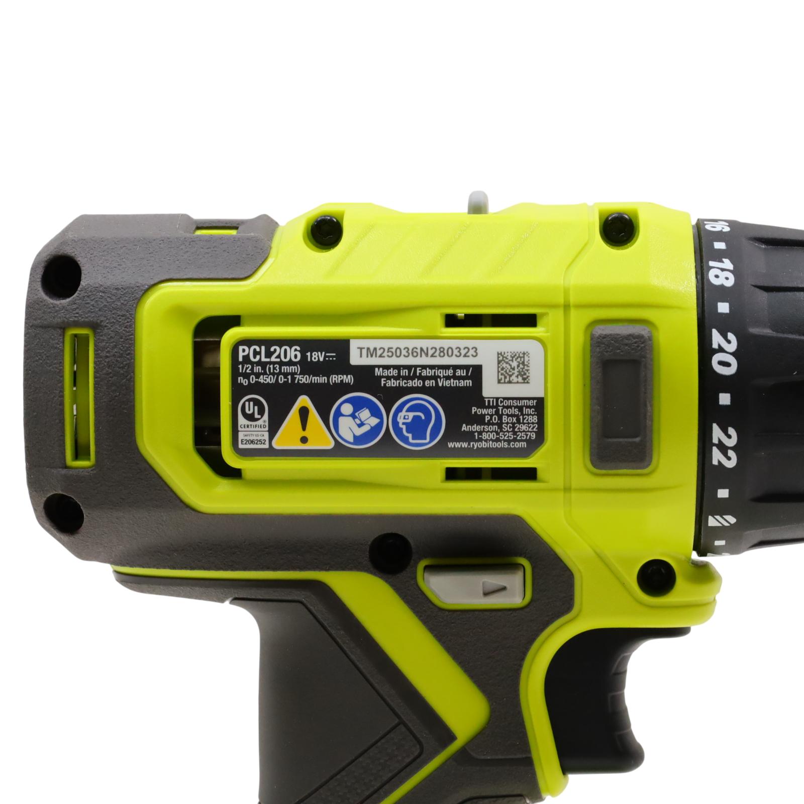 Ryobi ONE+ PCL206 18V Lithium-Ion 1/2