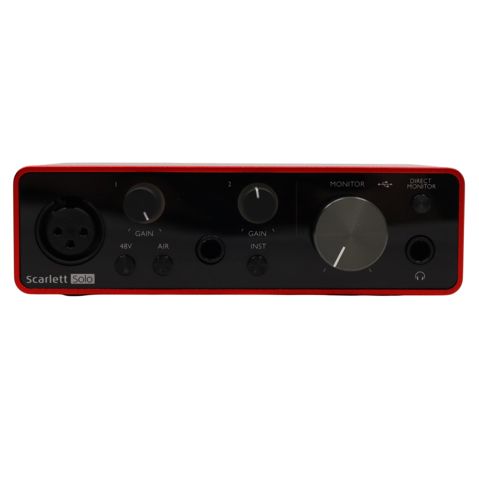 Focusrite Scarlett Solo 3rd Gen USB Audio Interface