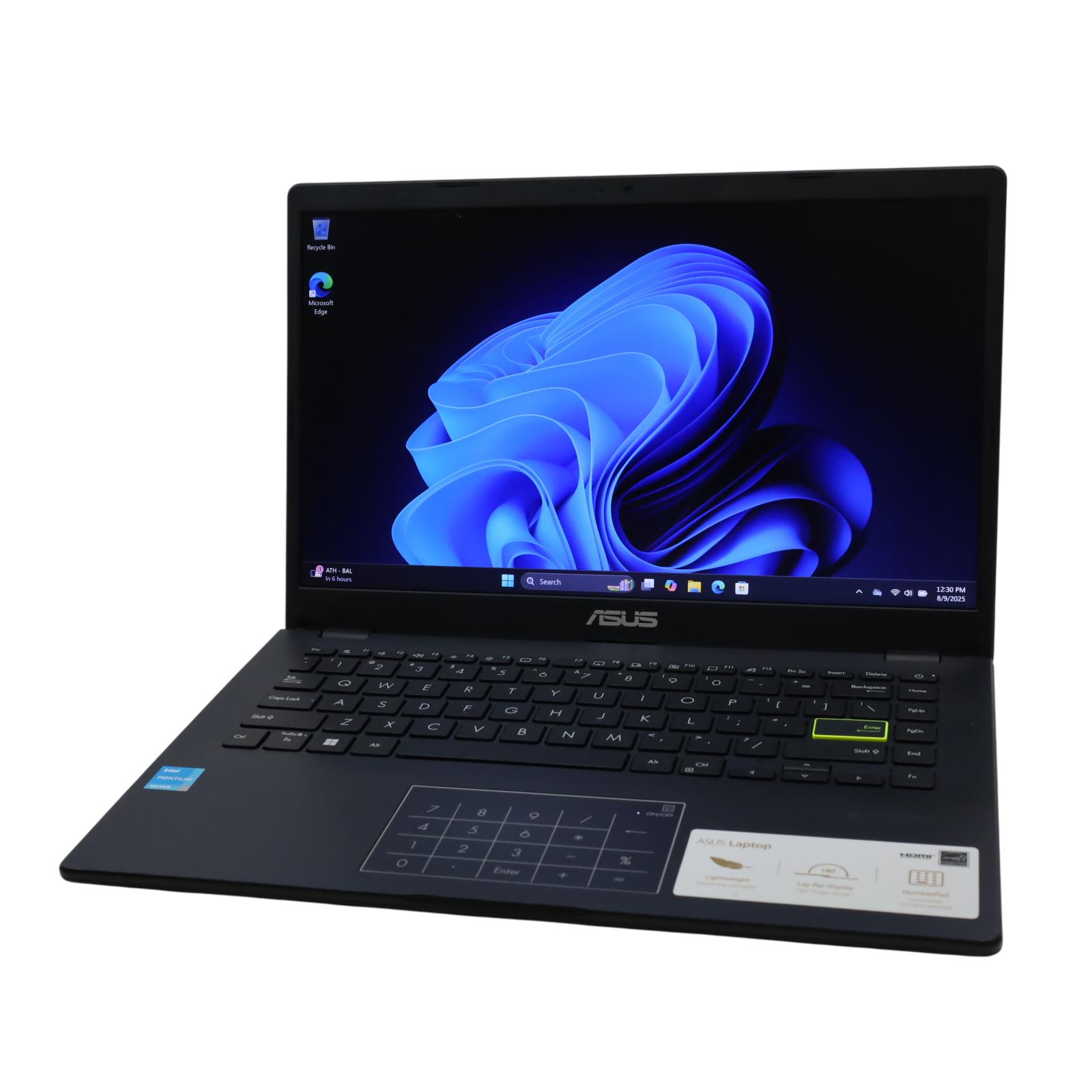 ASUS E410KA-PM464 Intel Pentium Silver N6000 1.1GHz 4GB RAM 64GB