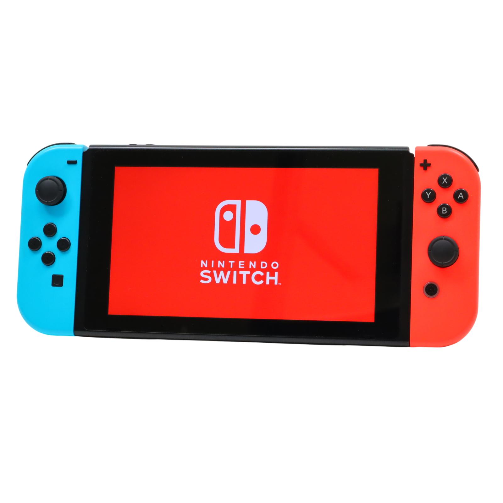 Nintendo Switch - 美品Nintendo Switch HAC-001(-01)赤青 KH RU5S Nintendo Switch Blue Red 32GB HAC-001(-01) Console with