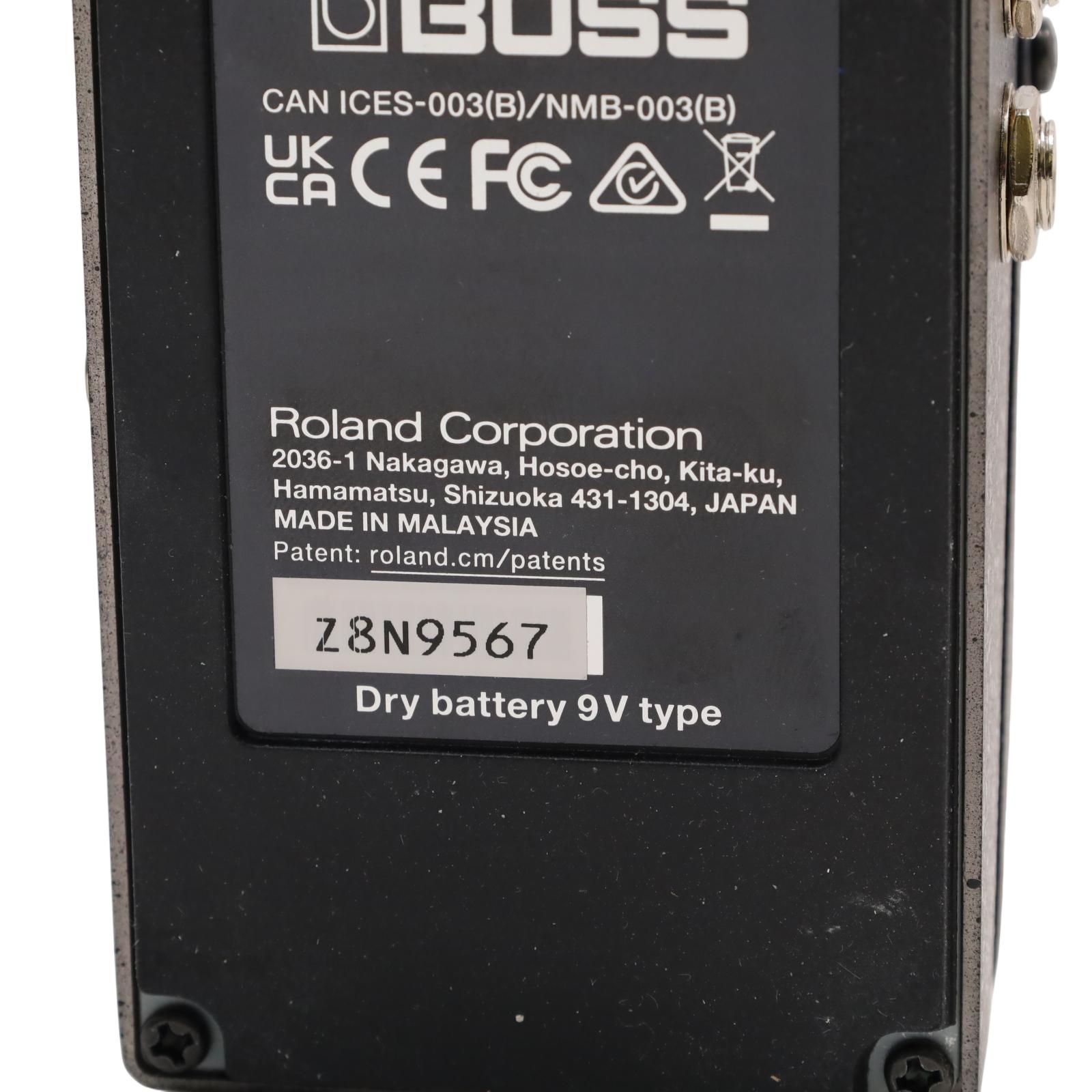 Boss RE-2 Space Echo Electric Guitar Delay and Reverb Effects Pedal