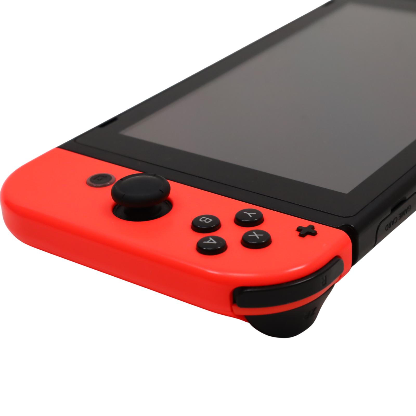 Nintendo Switch 本体 赤Switch HAC-001 🔥New Nintendo Switch V2 Console HAC001 Neon Blue+Red/Case