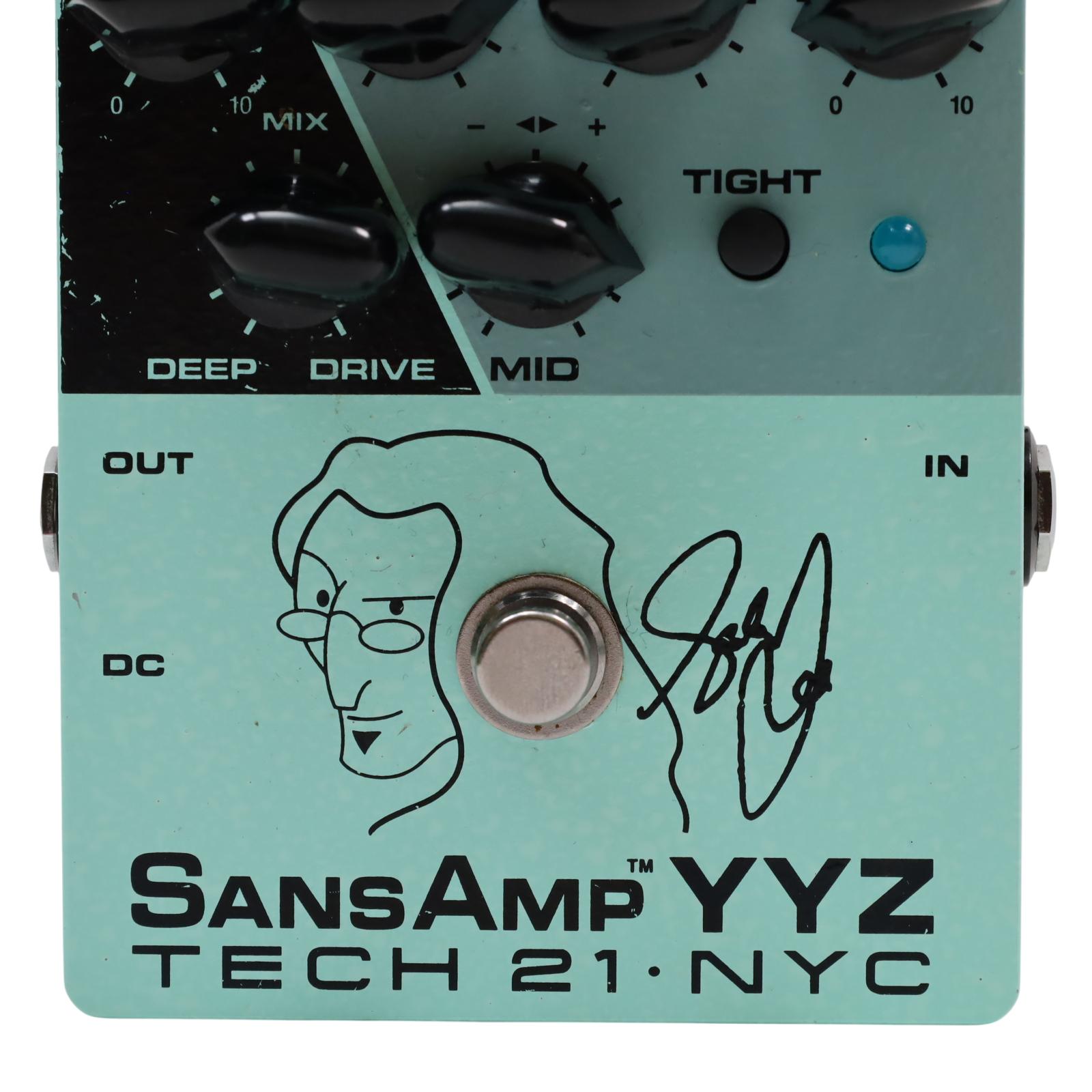 Tech 21 YYZ Geddy Lee SansAmp Shape-Shifter Signature Electric