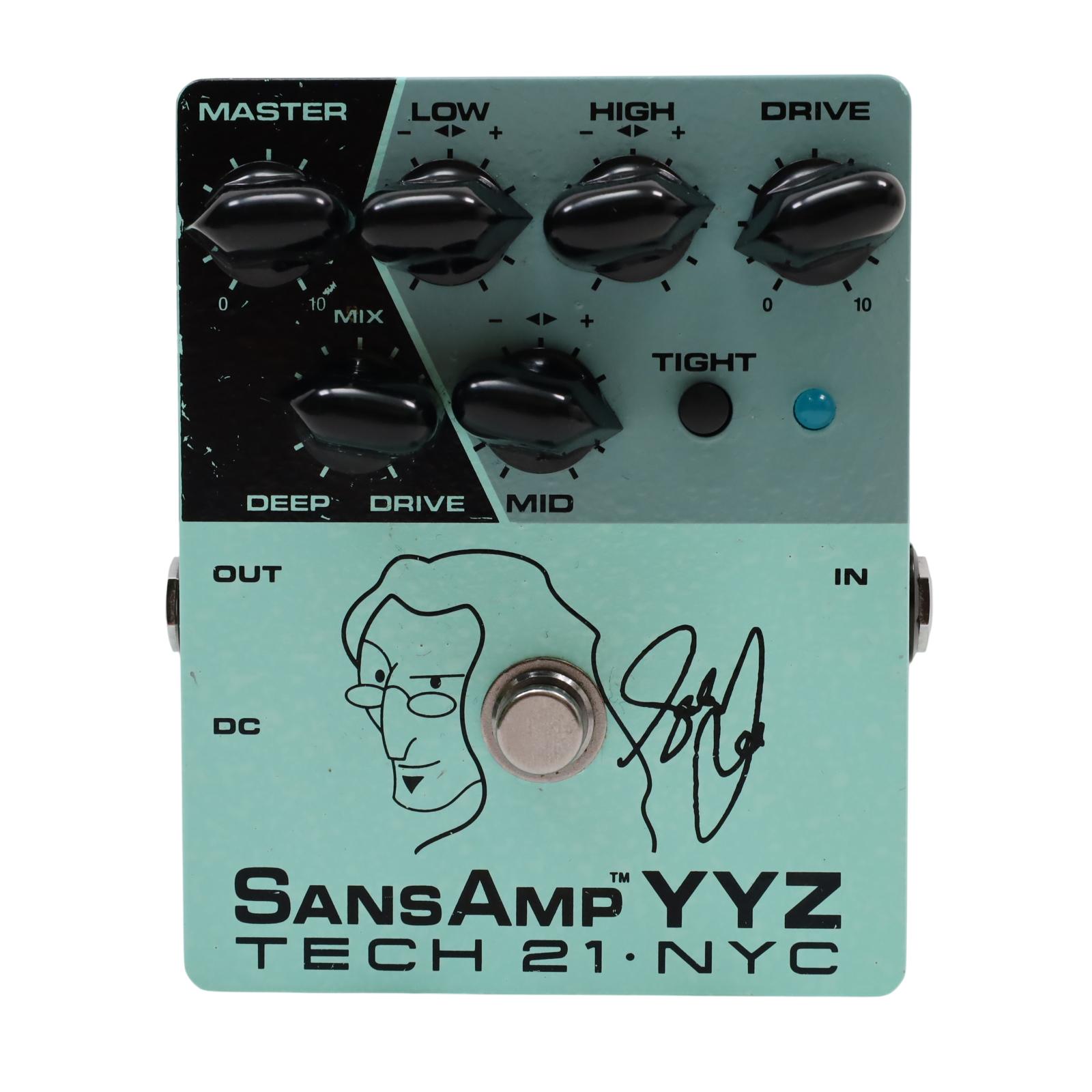 Tech 21 YYZ Geddy Lee SansAmp Shape-Shifter Signature Electric