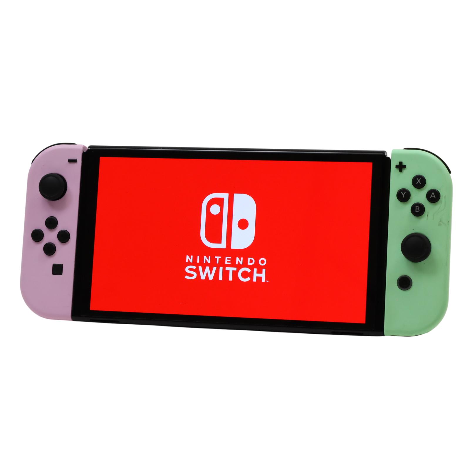 Nintendo Switch OLED HEG-001 64GB Video Game Console - Pastel