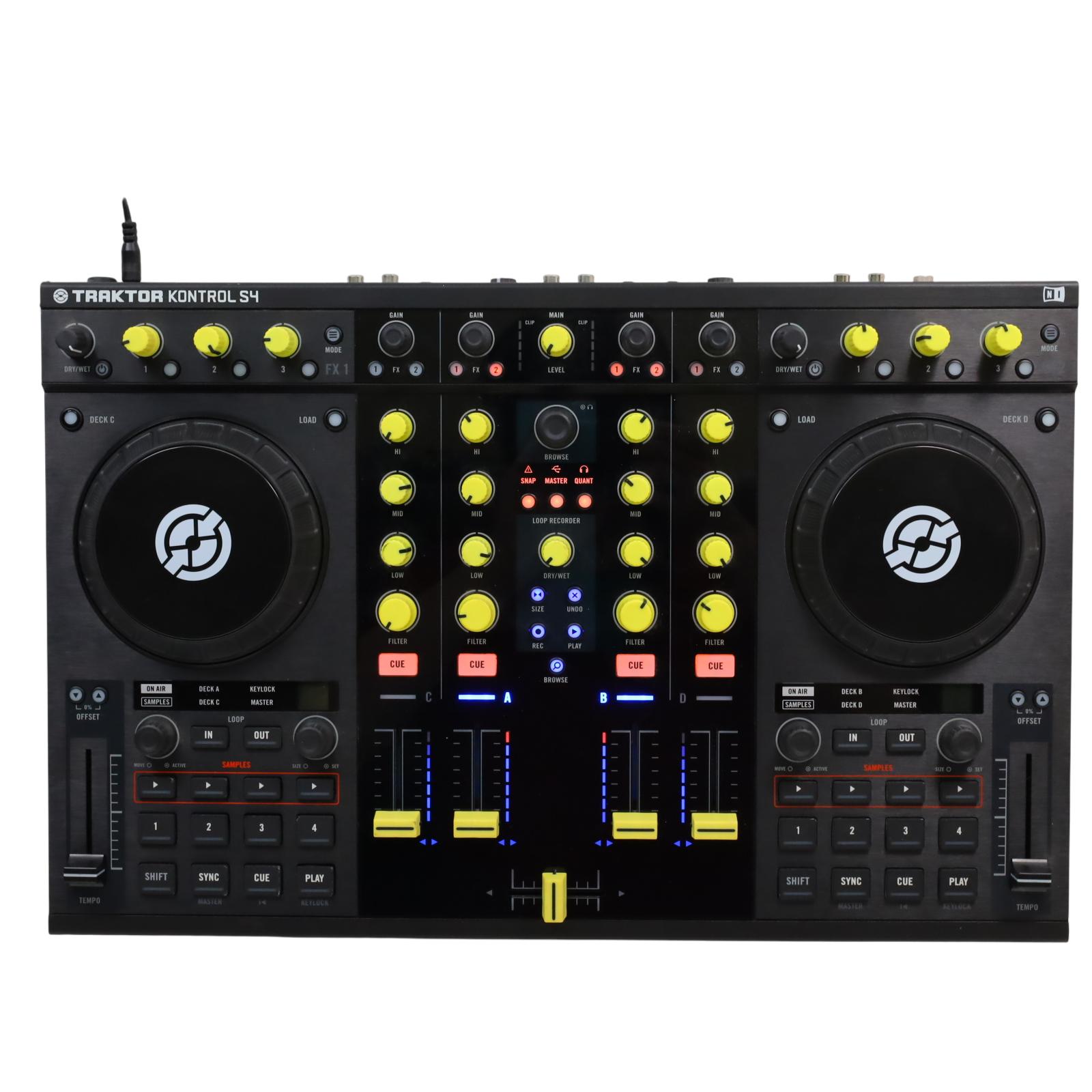 Native Instruments Traktor Kontrol S4 MK1 4-Deck MIDI DJ Controller