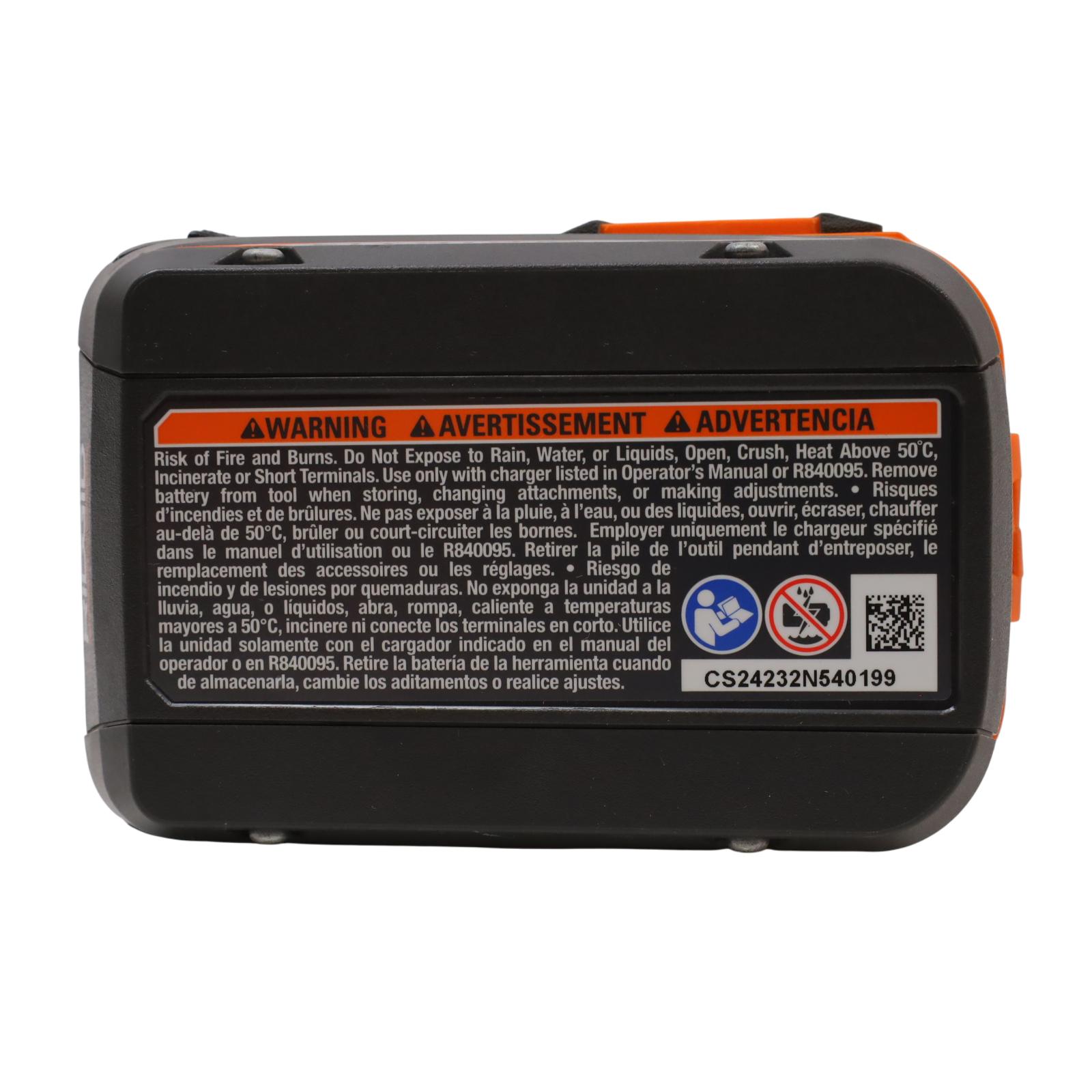 Ridgid R860010 18V Lithium-Ion 1/2