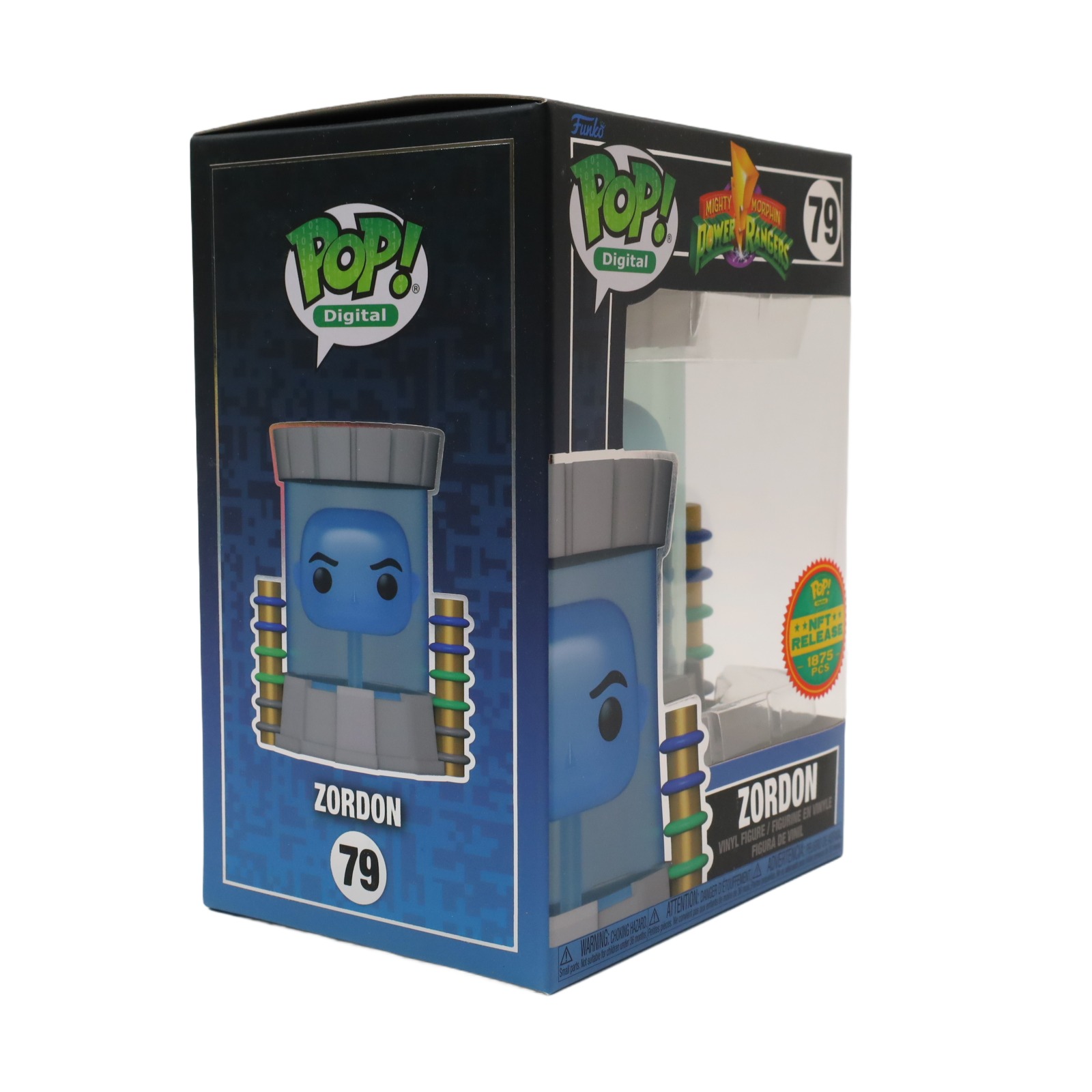 POPONページ Funko Pop! Digital: Mighty Morphin Power Rangers - Zordon #79 NFT