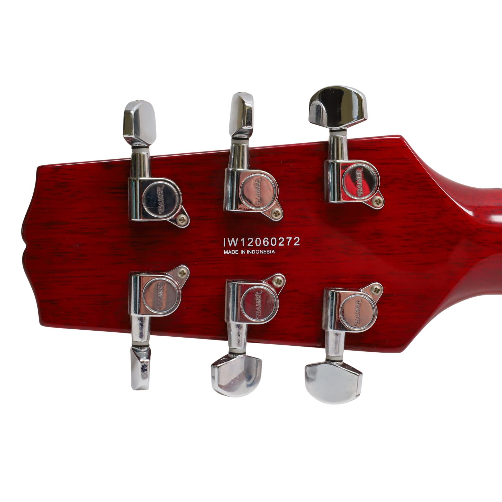 Hamer Monaco XT Series 6-String Single-Cutaway Electric Guitar - Cherry ...