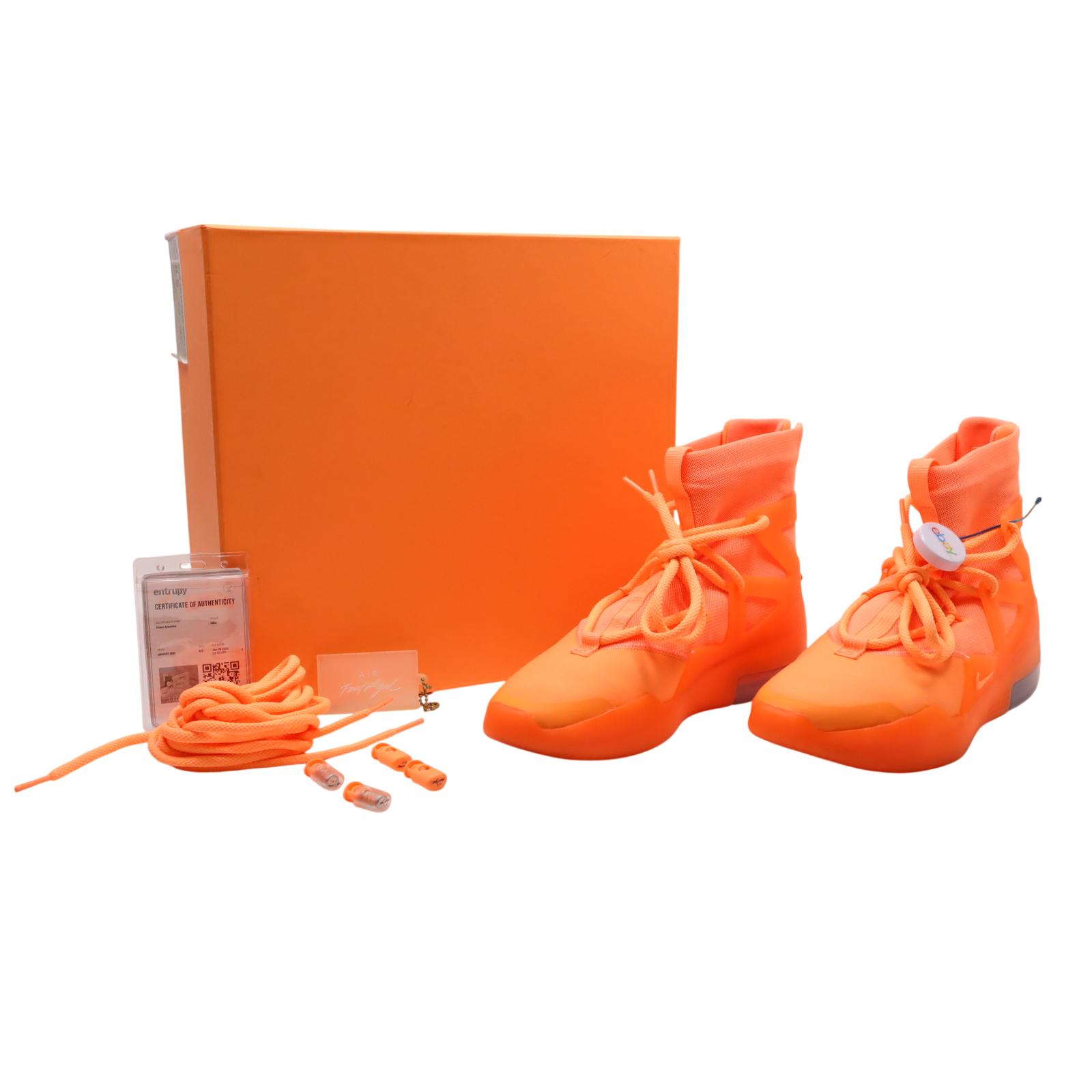 fear of god nike orange pulse