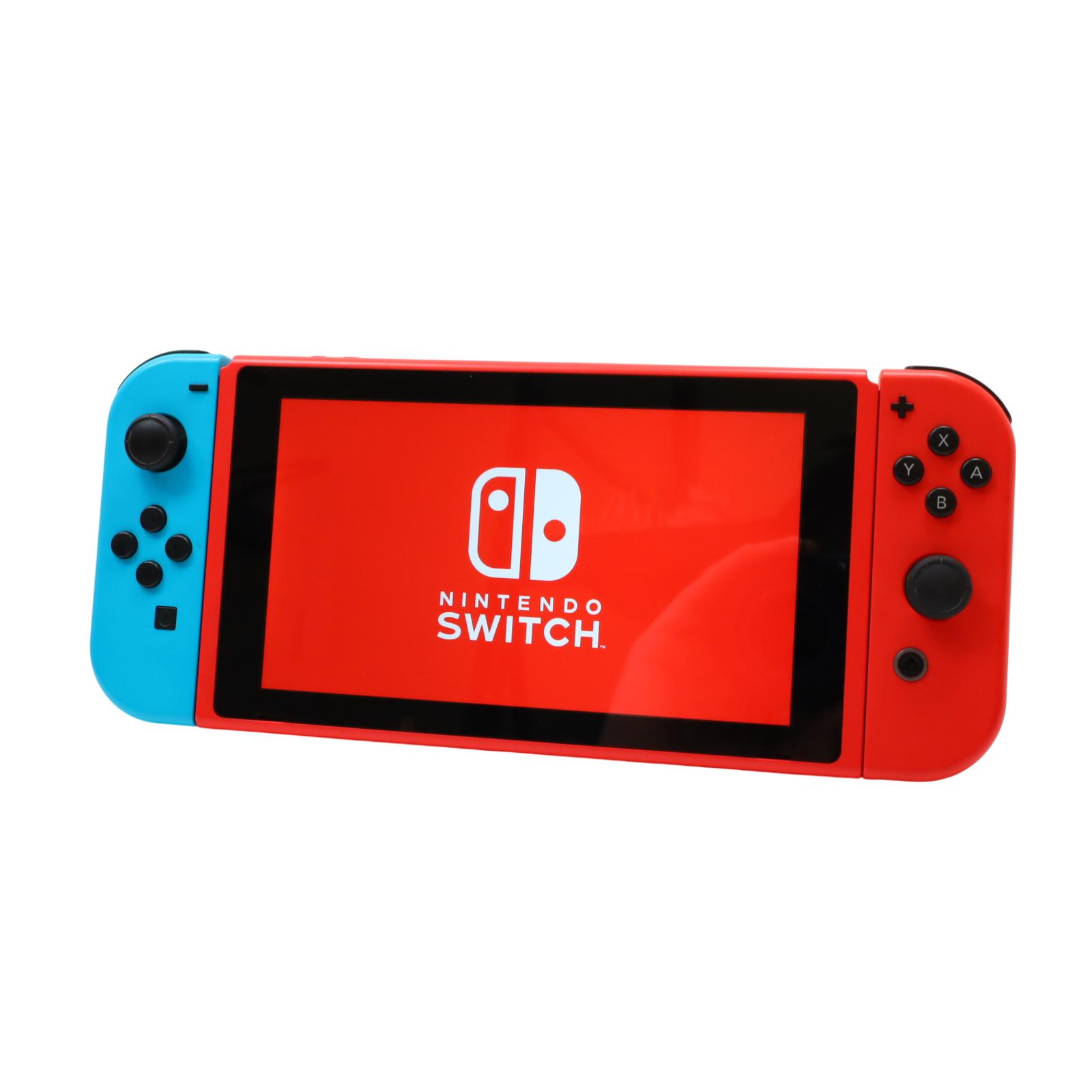 Nintendo Switch HAC-001(-01) 32GB Video Game System - Mario Red