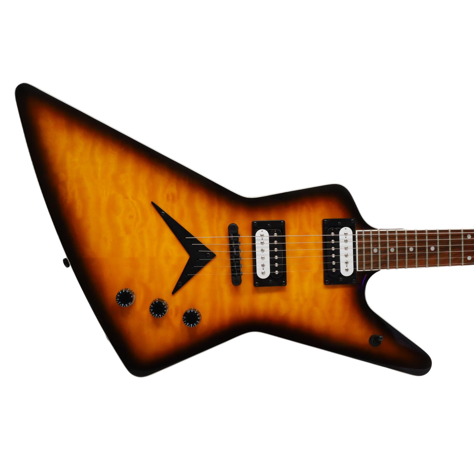 Dean ZX 6-String Right-Handed Electric Guitar - Quilt Maple Trans