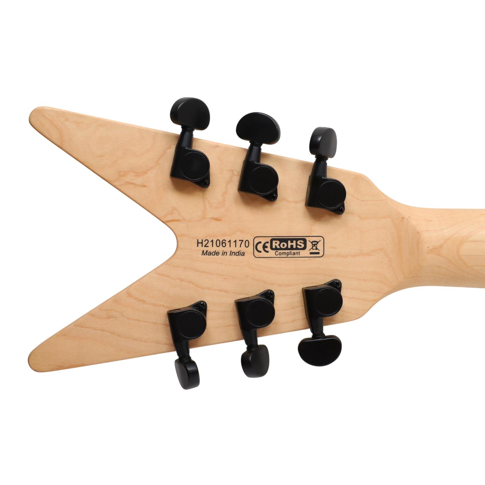 Dean ZX 6-String Right-Handed Electric Guitar - Quilt Maple Trans