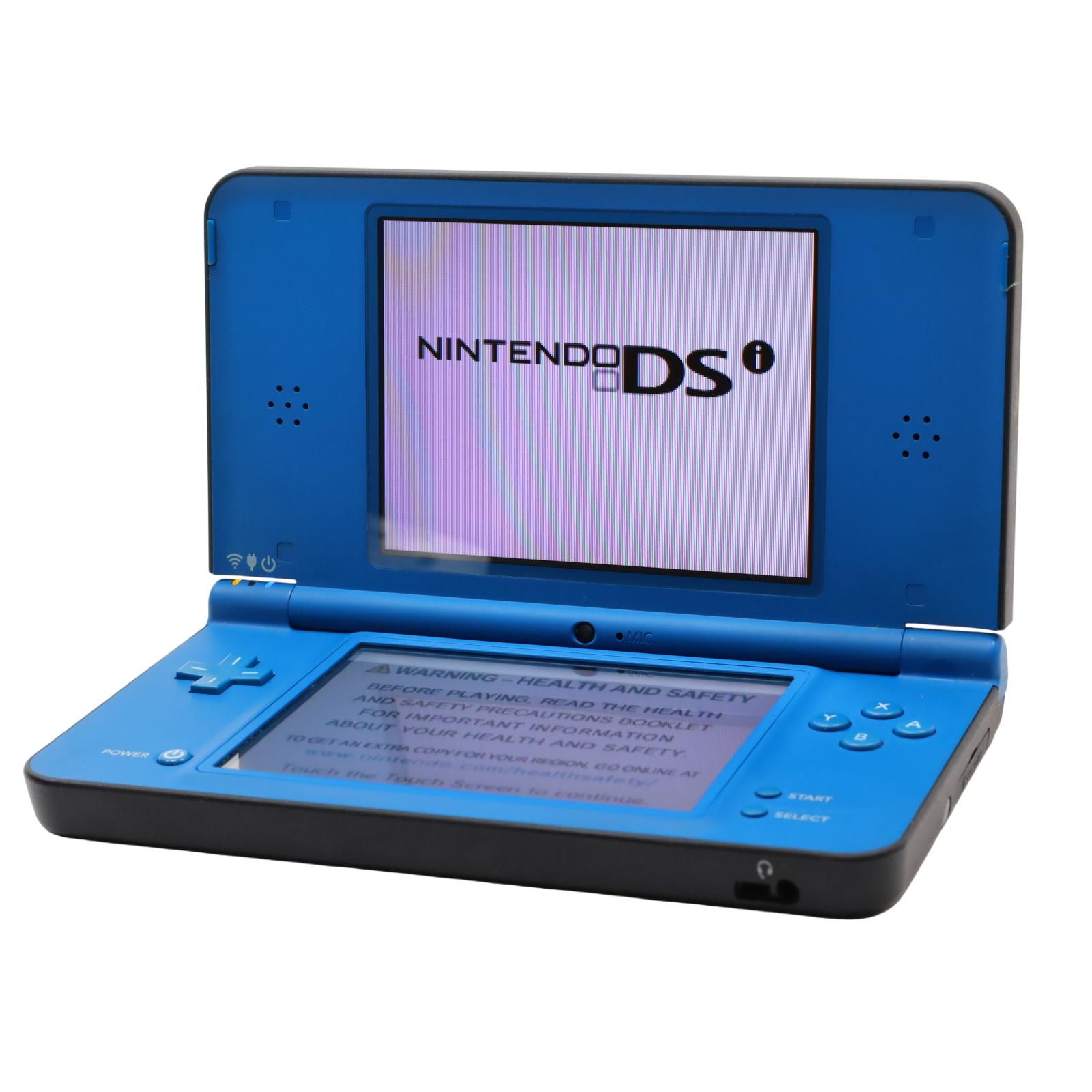 Nintendo DSi XL UTL-001 Dual-Screen Handheld Video Game Console - Blue ...