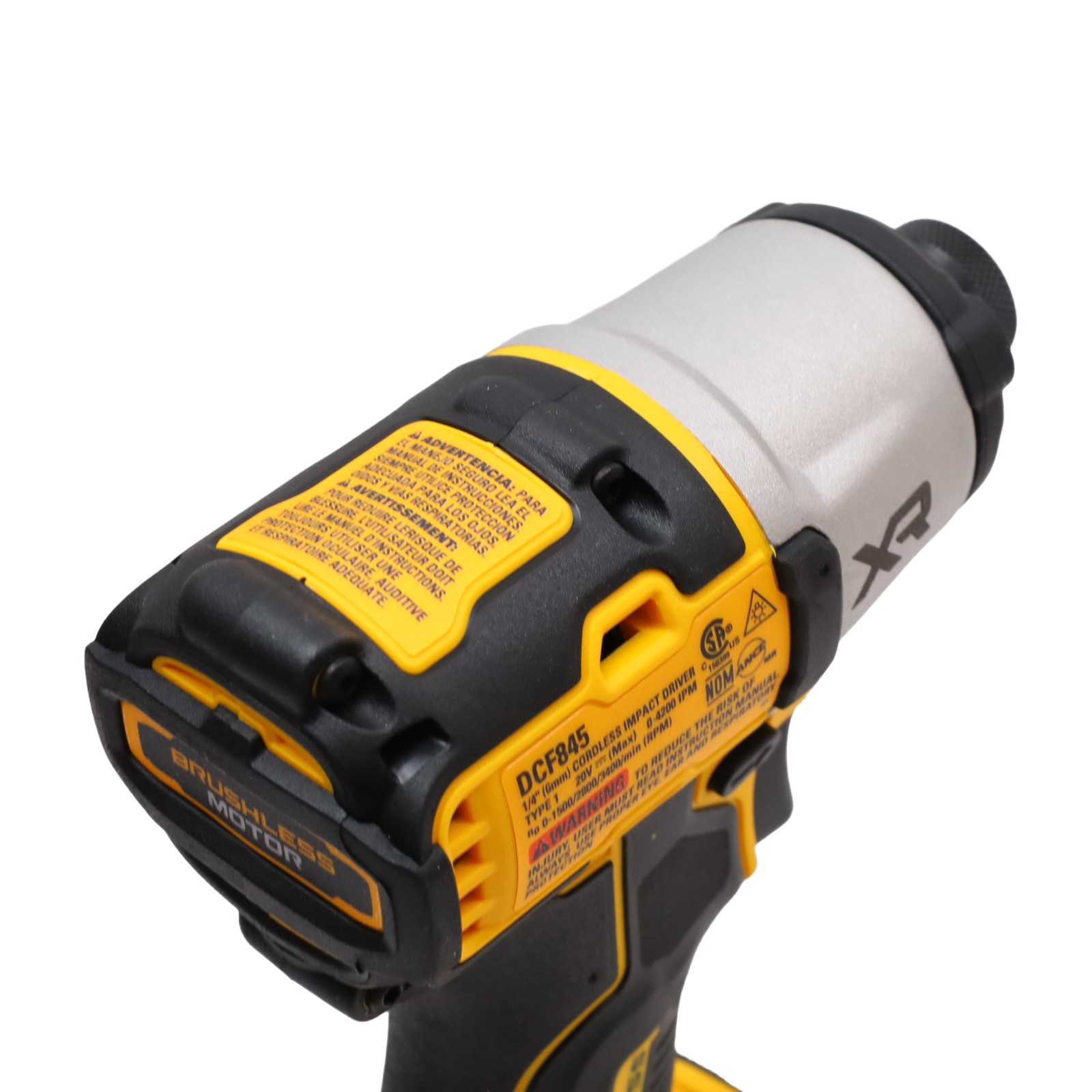 Dcf845 DeWalt DCF845 20V XR Brushless 1/4