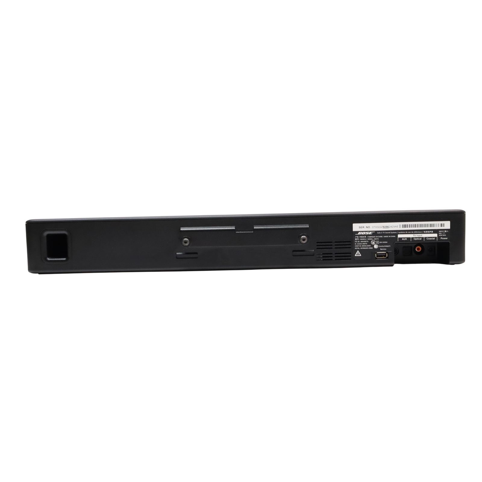 Bose Solo Soundbar Series II 418775 Bluetooth TV Soundbar - Black