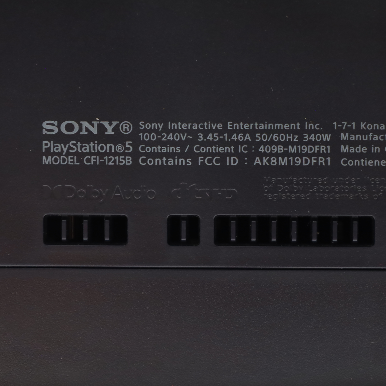 Sony PlayStation 5 Digital Edition CFI-1215B 825GB 4K Video Game