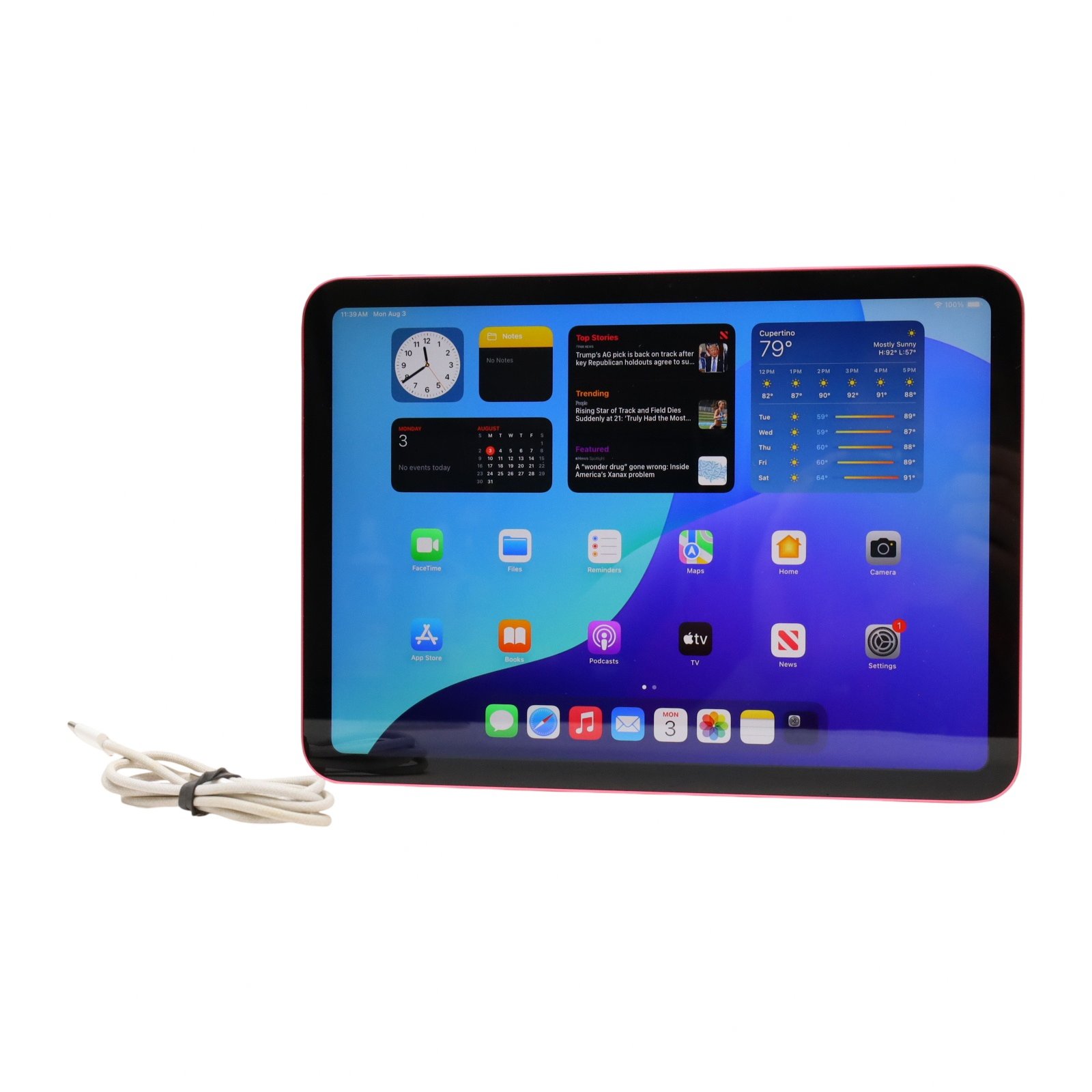 Apple iPad 10th Gen MPQ33LL/A 64GB RAM Wi-Fi 10.9