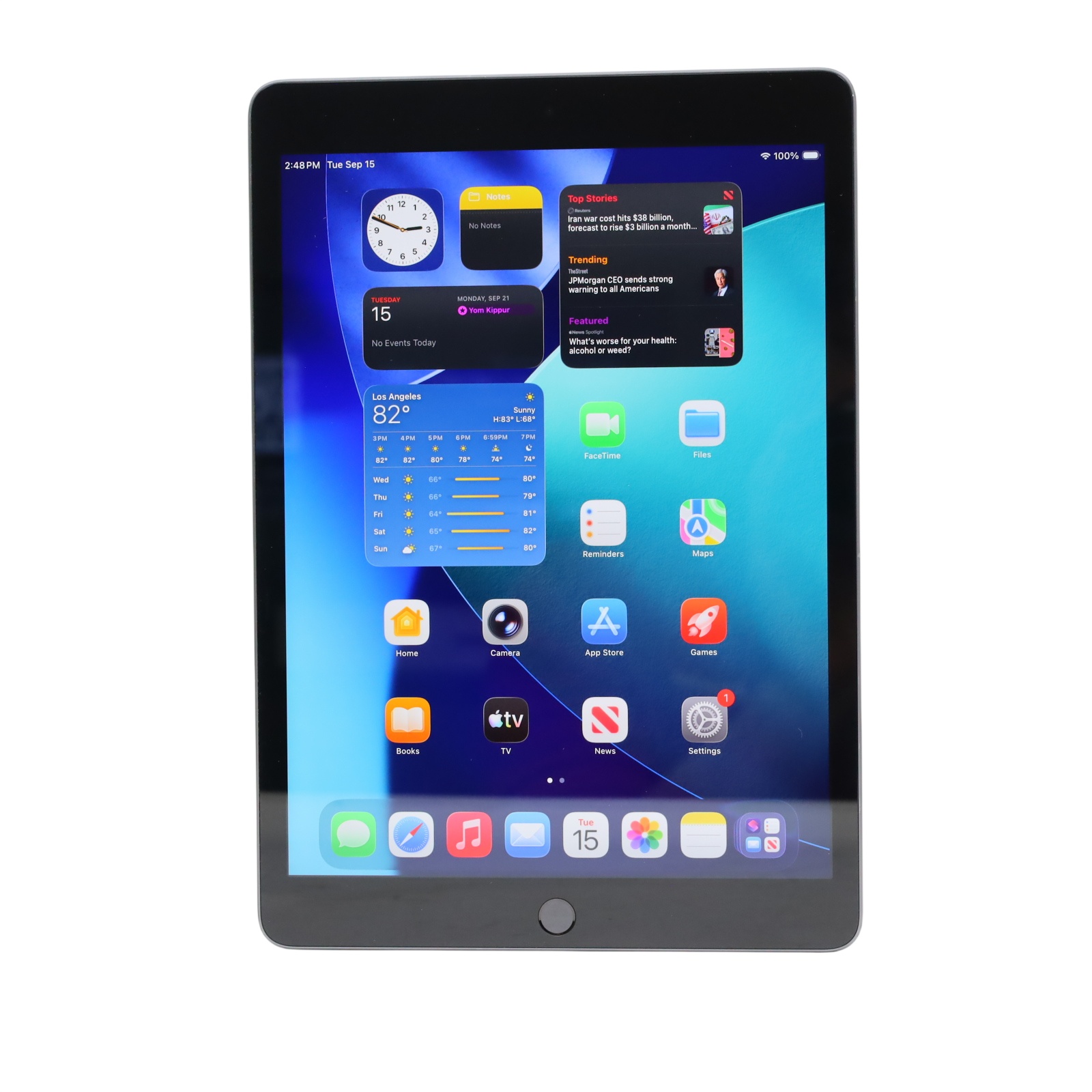 Apple iPad 9th Gen MK2K3LL/A 64GB Wi-Fi 10.2