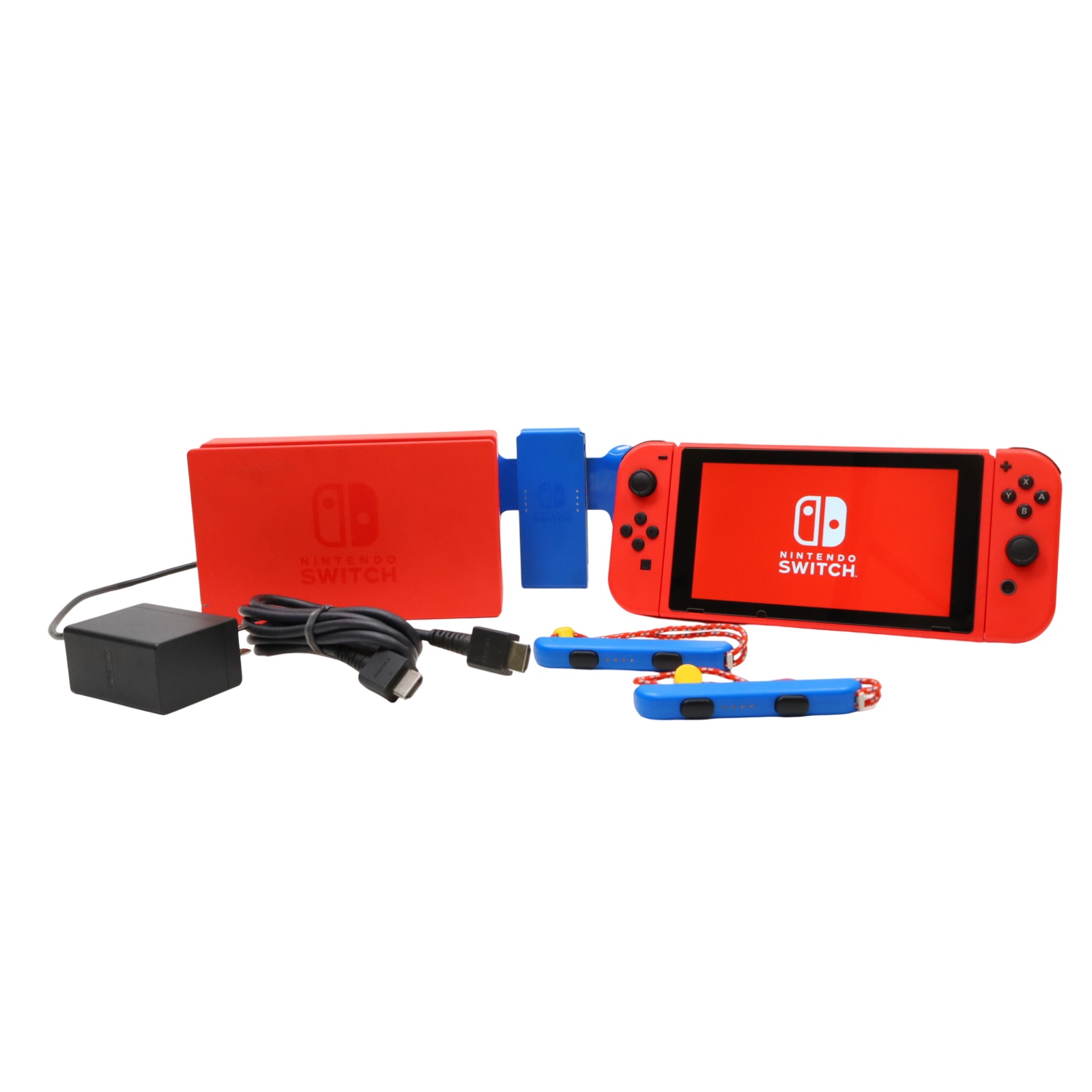 Nintendo Switch HAC-001(-01) 32GB Video Game System - Mario Red