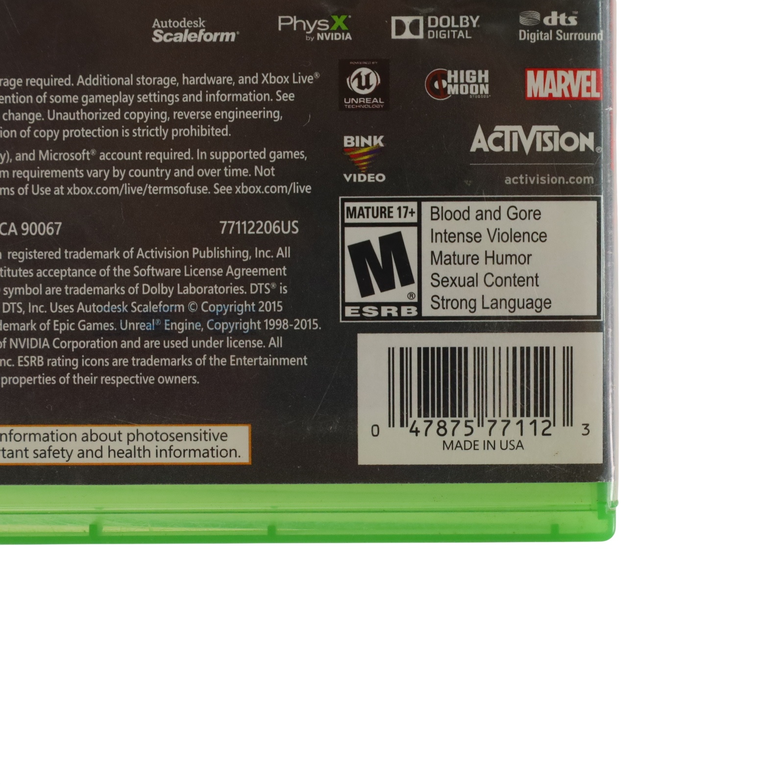 Xbox One Exploit Deadpool (Microsoft Xbox One, 2015) (1213)