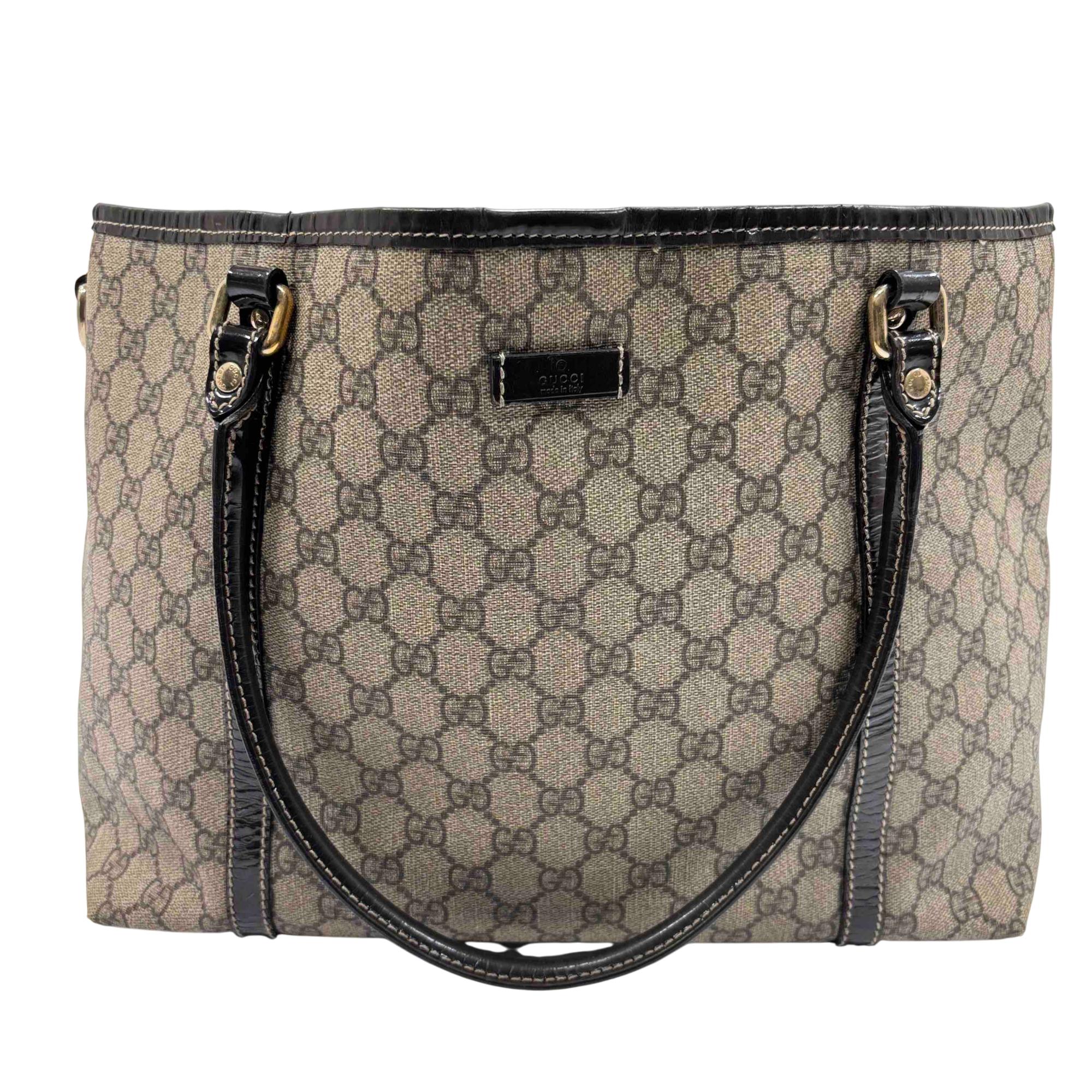 【GUCCI】Punching Monogram Rubber Square Tote Bag Camelia s-l1200.jpg