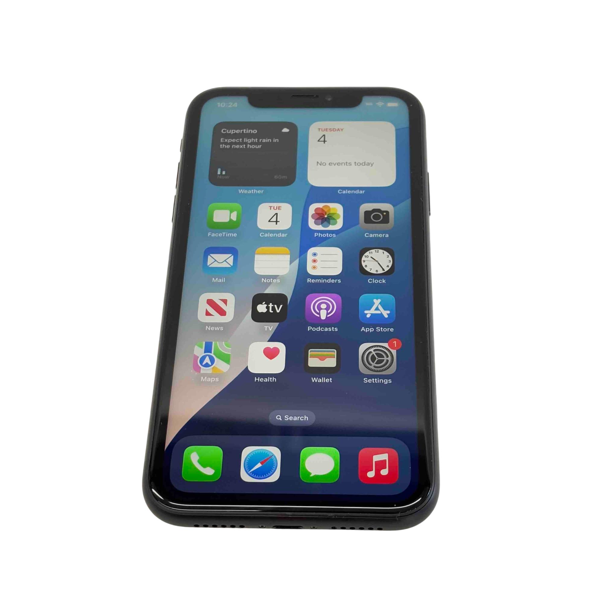 Smartphone Unlocked Apple Xr Apple MH563LL/A IPhone XR 64GB Black