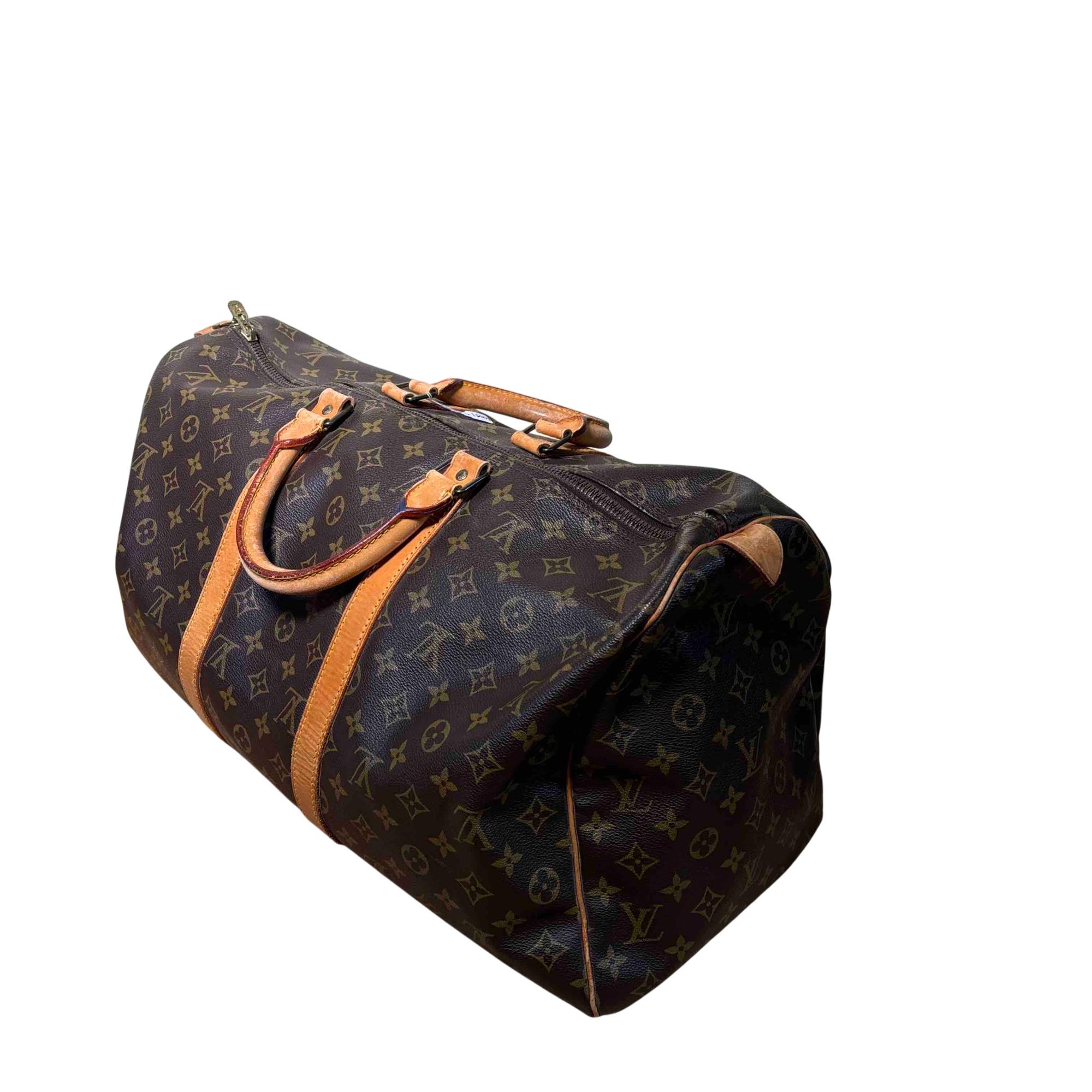 men's / unisex louis vuitton travel bag Taiga Garment Green Black the toiletry bag 2 compartments pouch is a new travel essential Horizon 55 Travel Bag