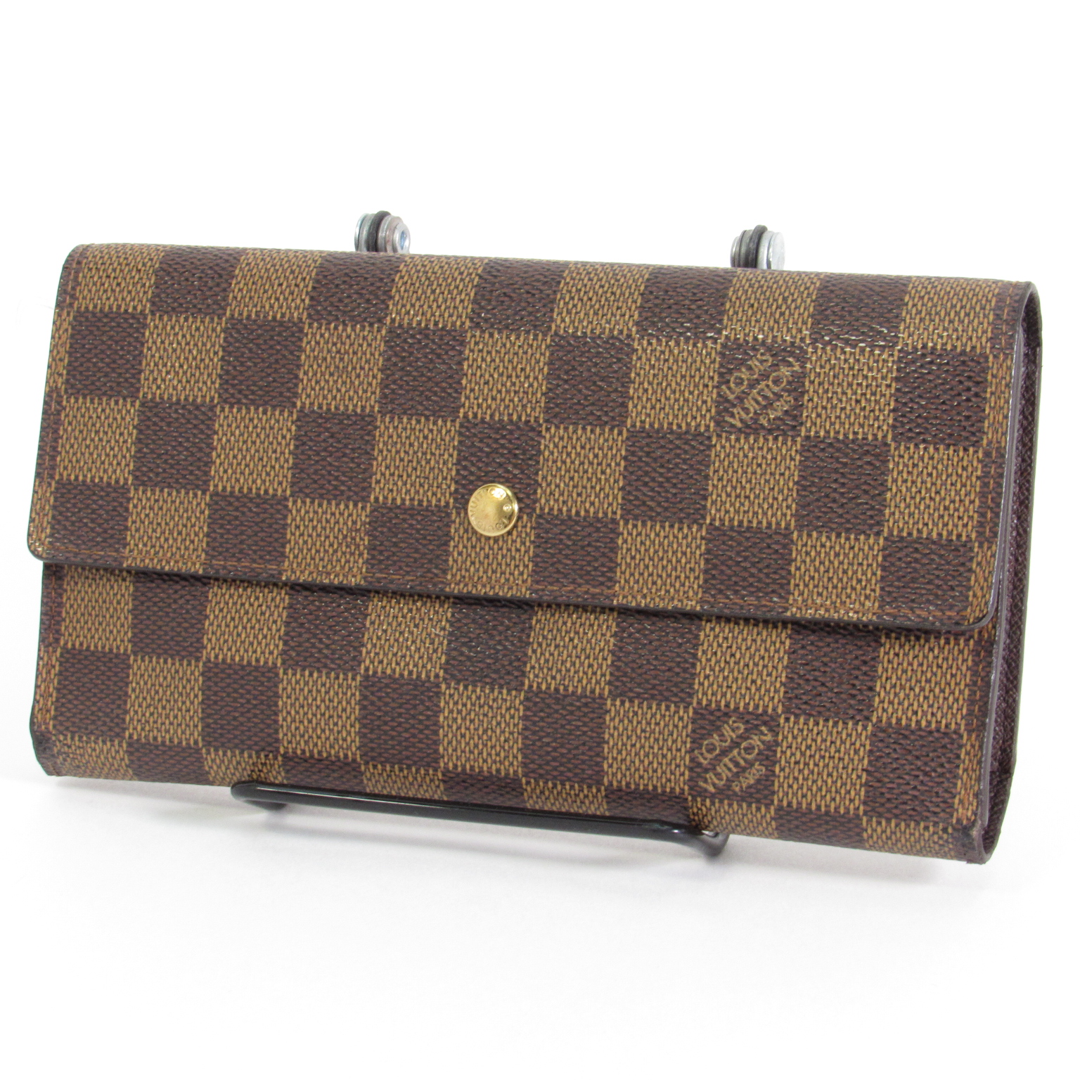 Louis Vuitton Damier Ebene Sarah Wallet