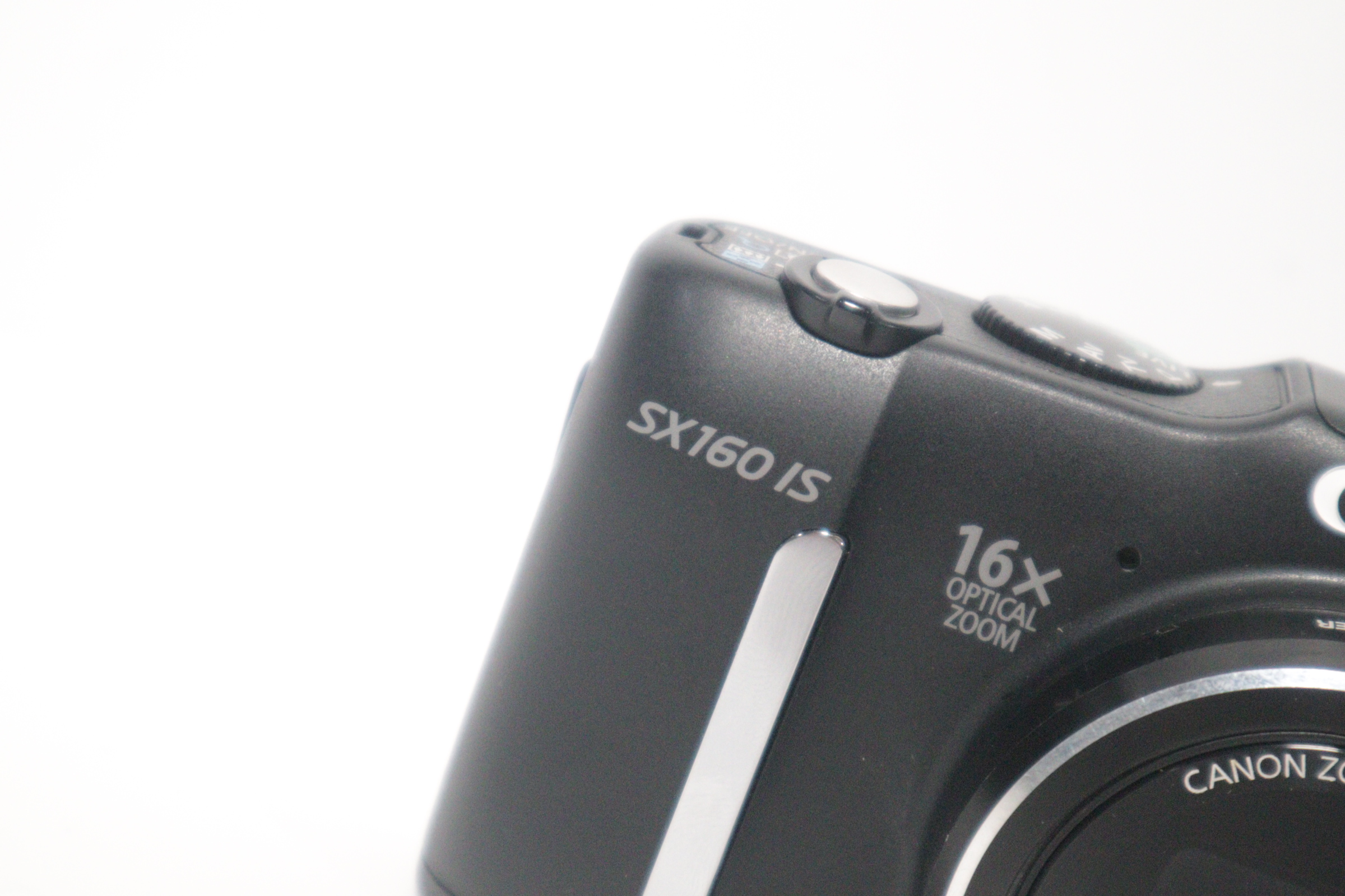 Canon SX160 IS Black Battery Powered 16.0 MP Digital Camera 1816