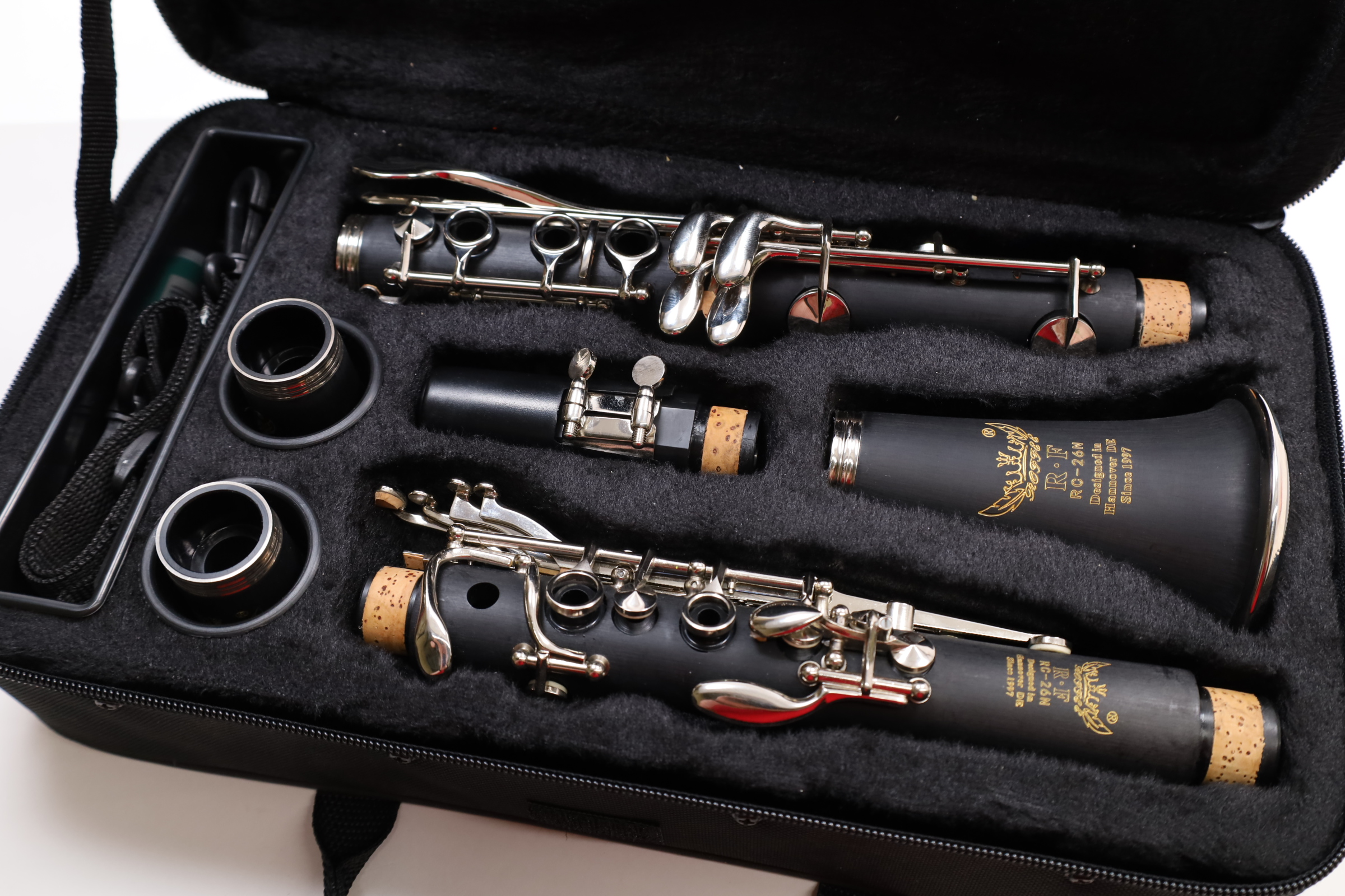 ROFFEE RC26N Student/Beginner French Keys BFlat Black