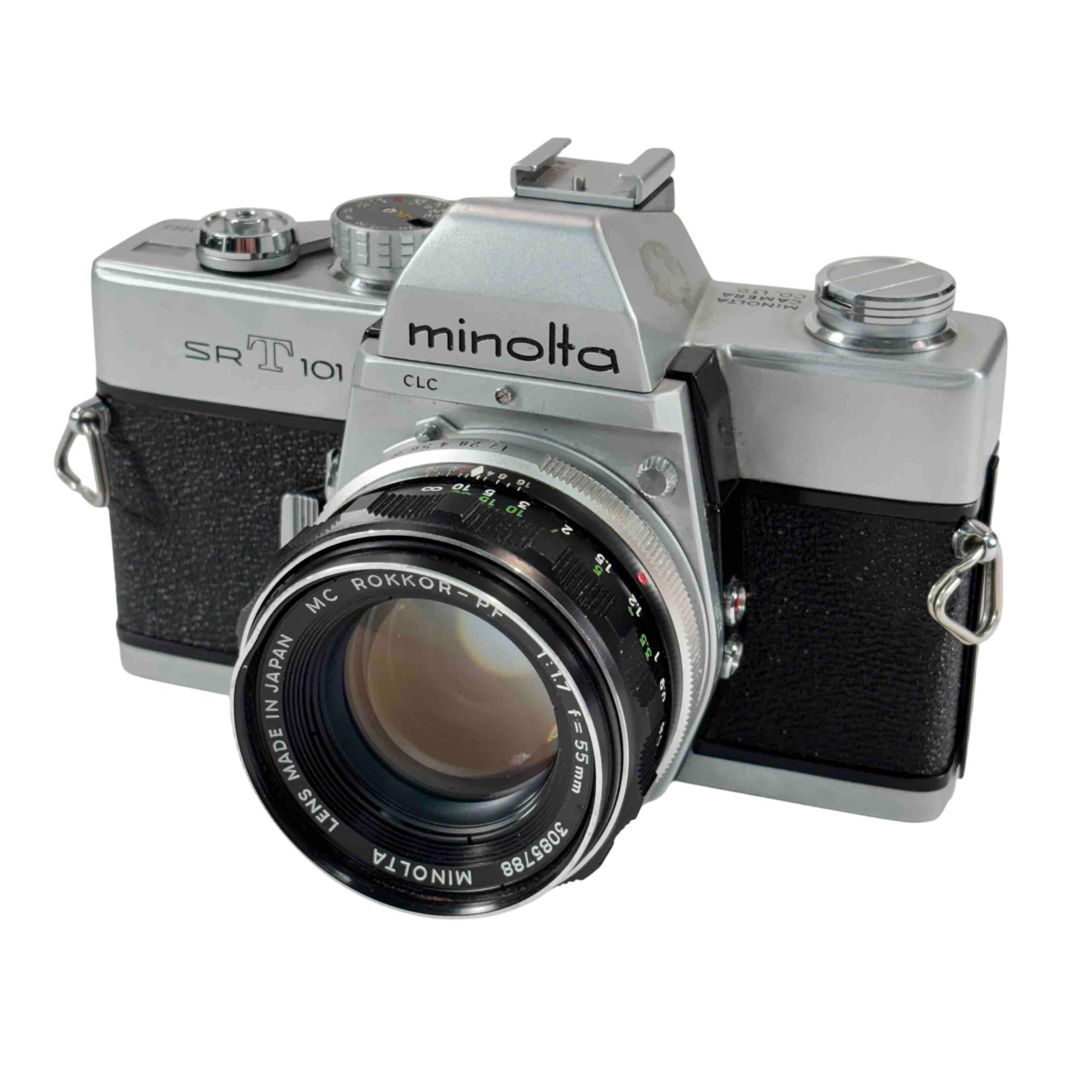 フィルムカメラ minolta SR-T101 完動品 Minolta SR-T101 フィルム一眼レフカメラ minolta SR T 101 の