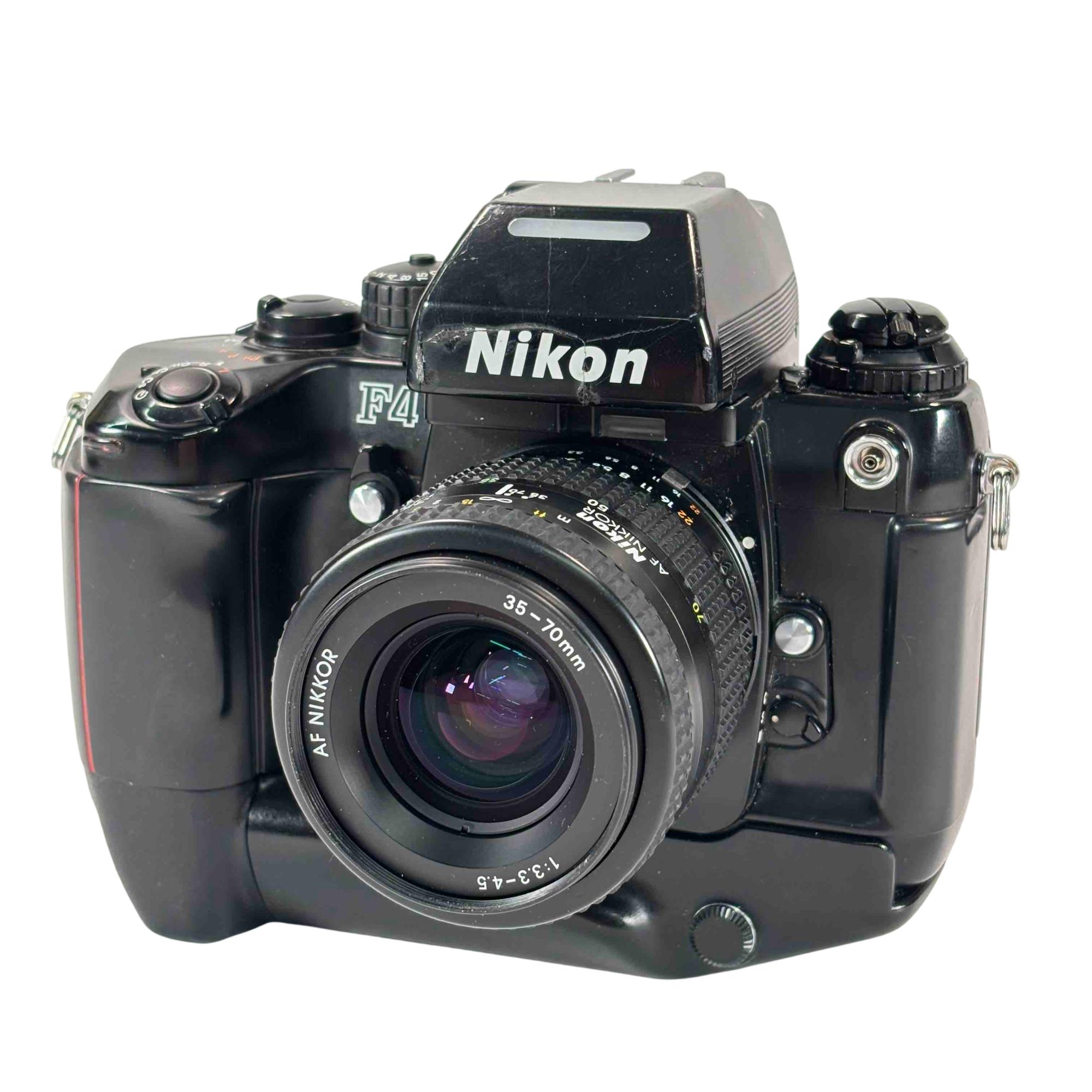 Nikon F4 35mm TTL Autofocus Single Lens Reflex Film Camera