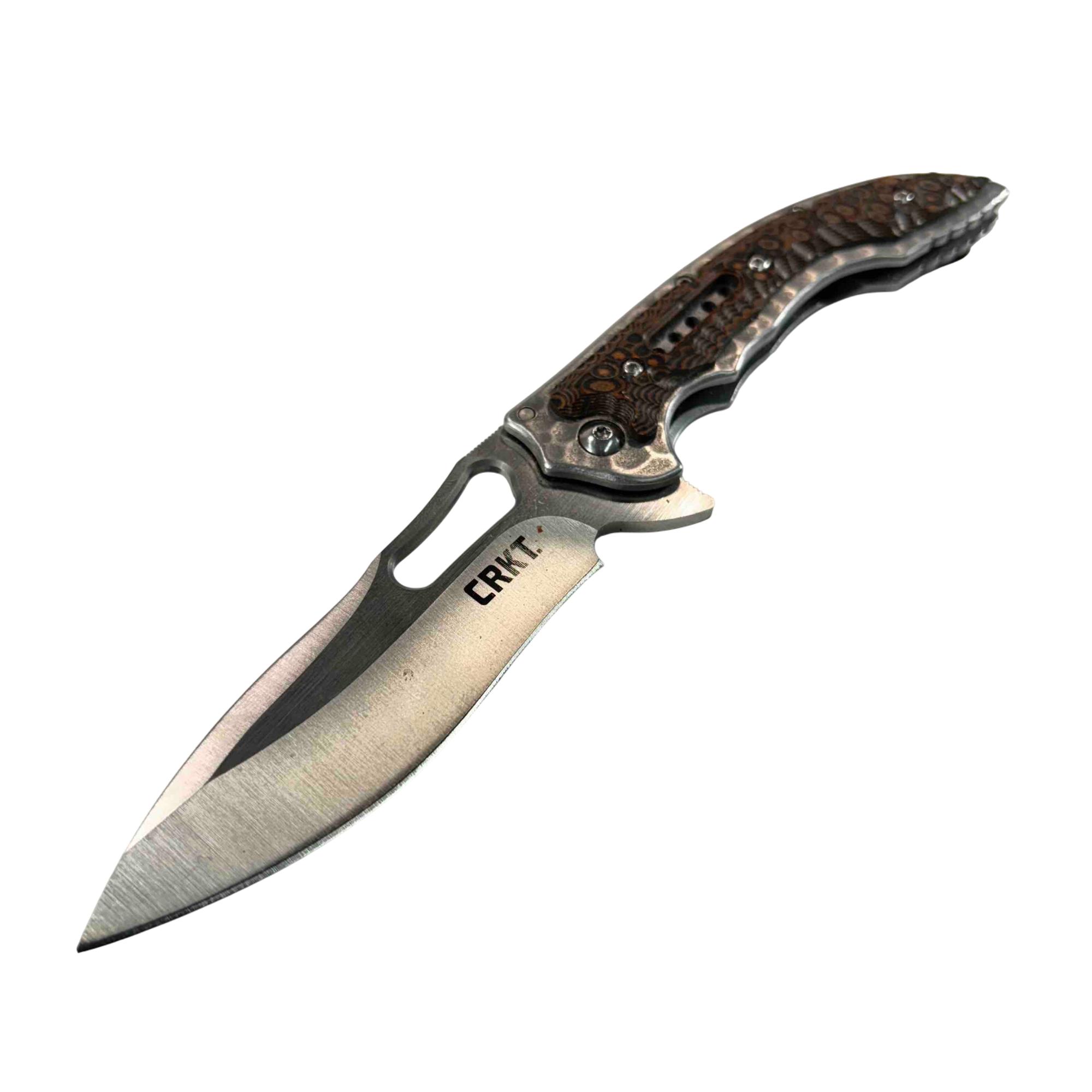 CRKT Fossil 5460 Small Flipper 3.41