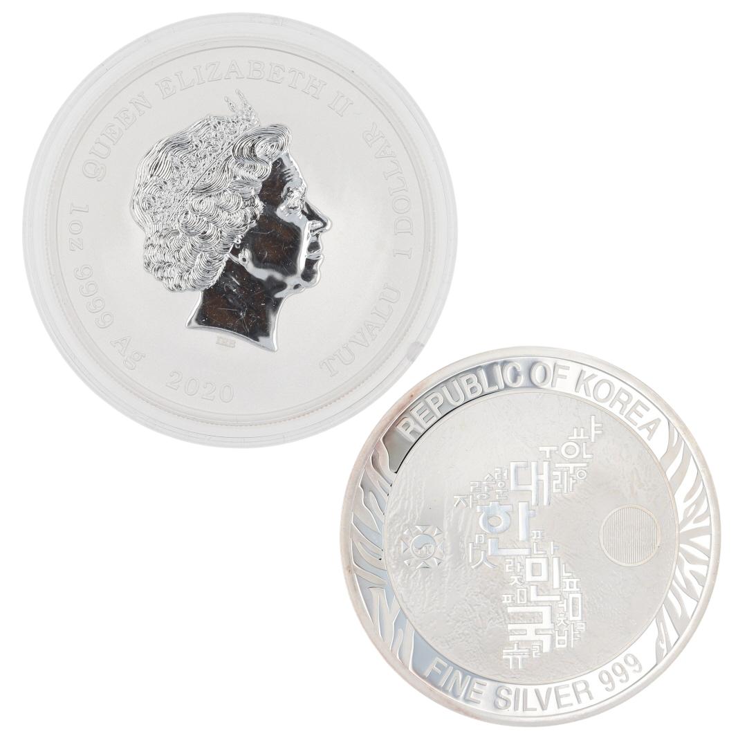 Silver Round Collections 1 oz .999 Fine Silver Rounds Variety Collection Set of 9 Rounds Bullion