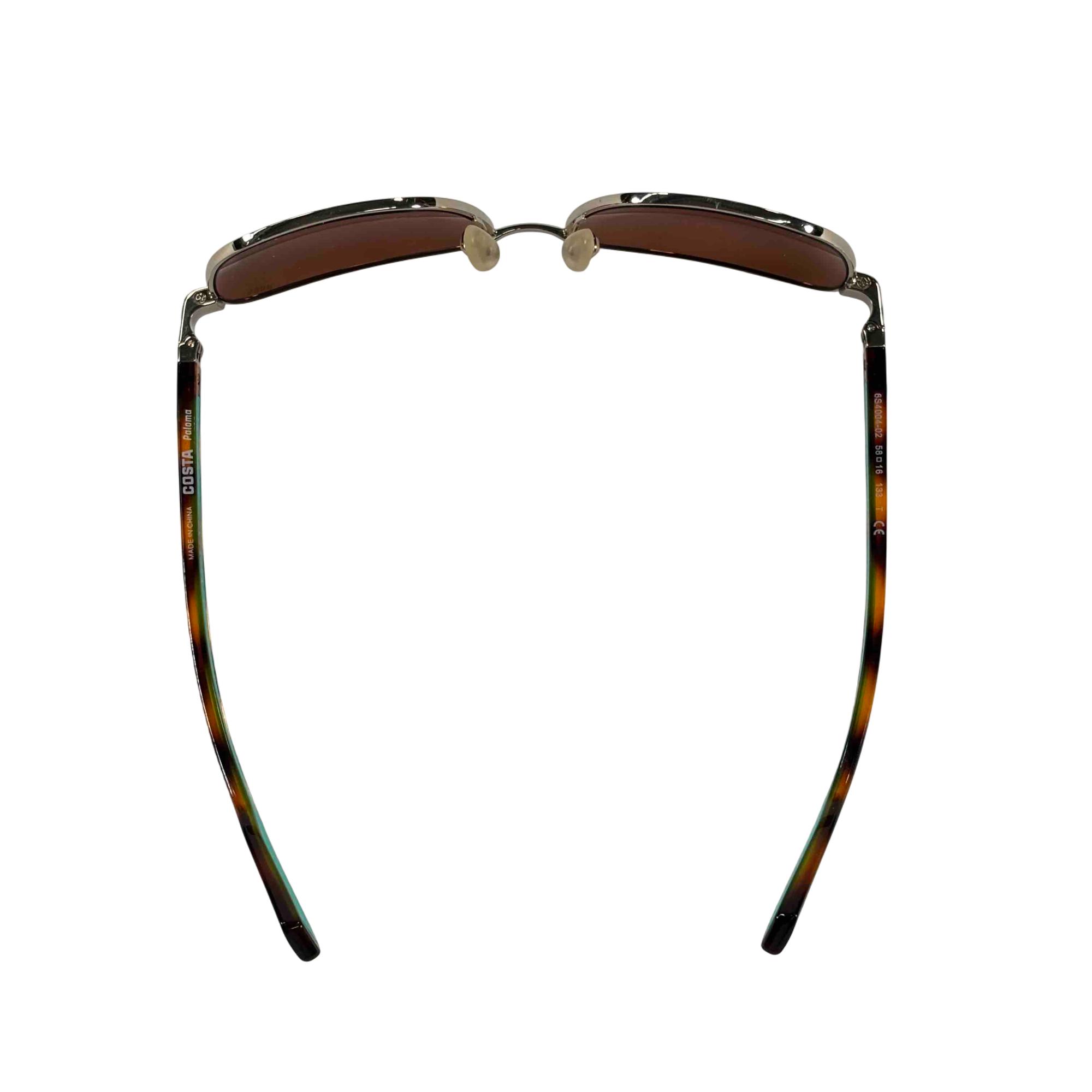 Costa Del Mar Paloma 6S4004-02 Green Mirror 580P Polarized Sunglasses