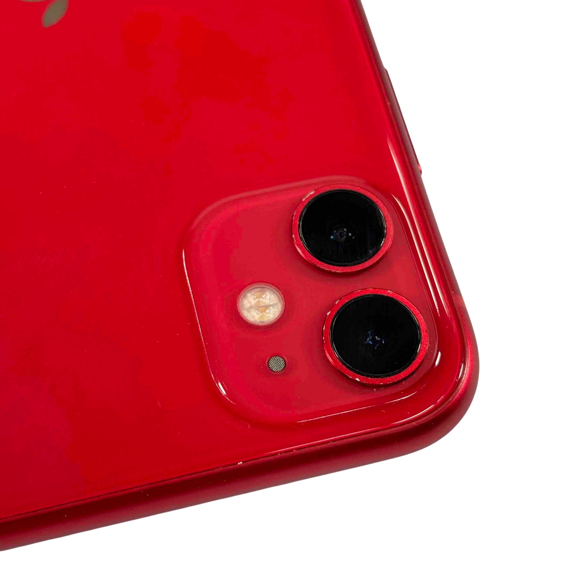 Apple iPhone 11 MWHV2LL/A 64GB (PRODUCT)RED 6.1-Inch Color