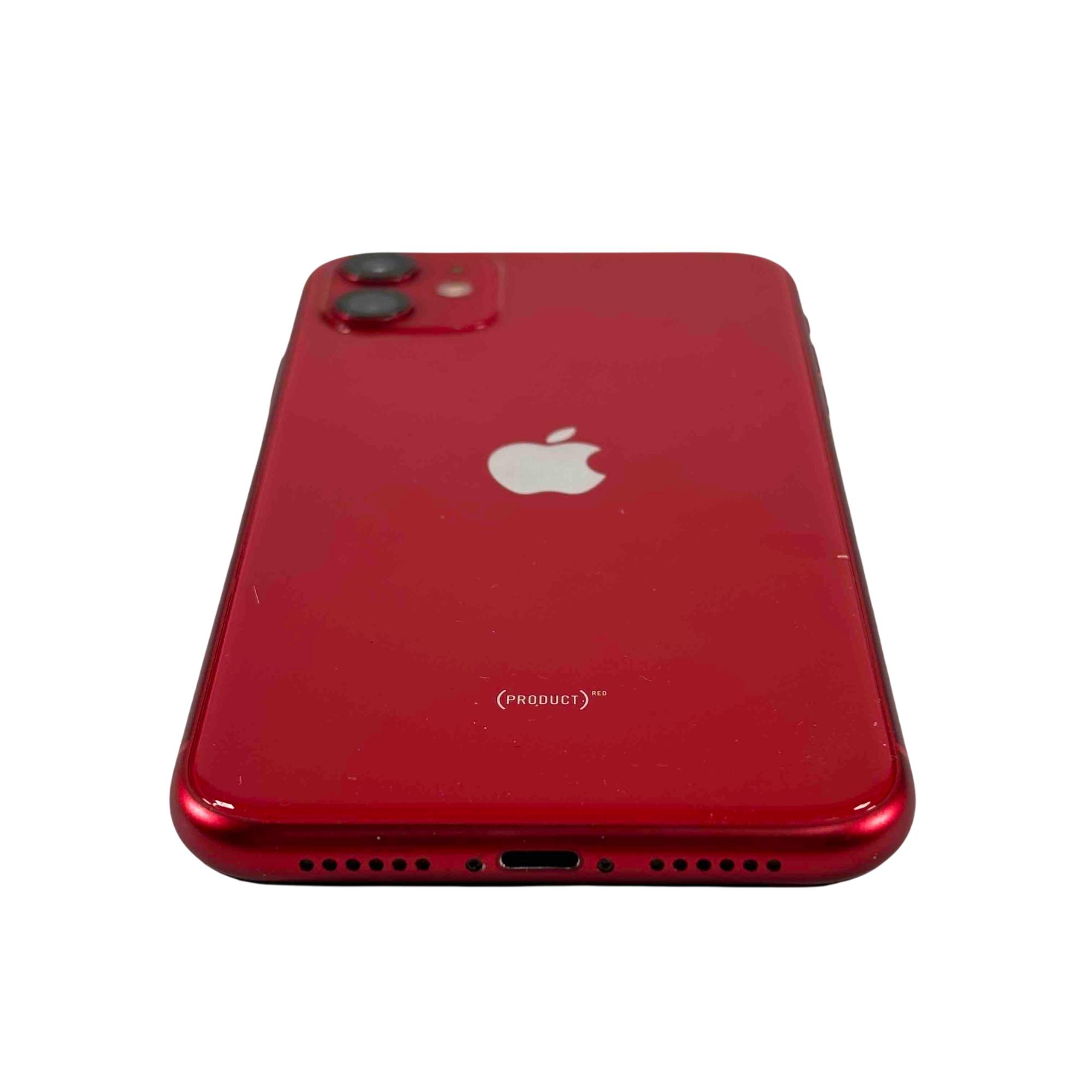 Apple iPhone 11 MWHV2LL/A 64GB (PRODUCT)RED 6.1-Inch Color