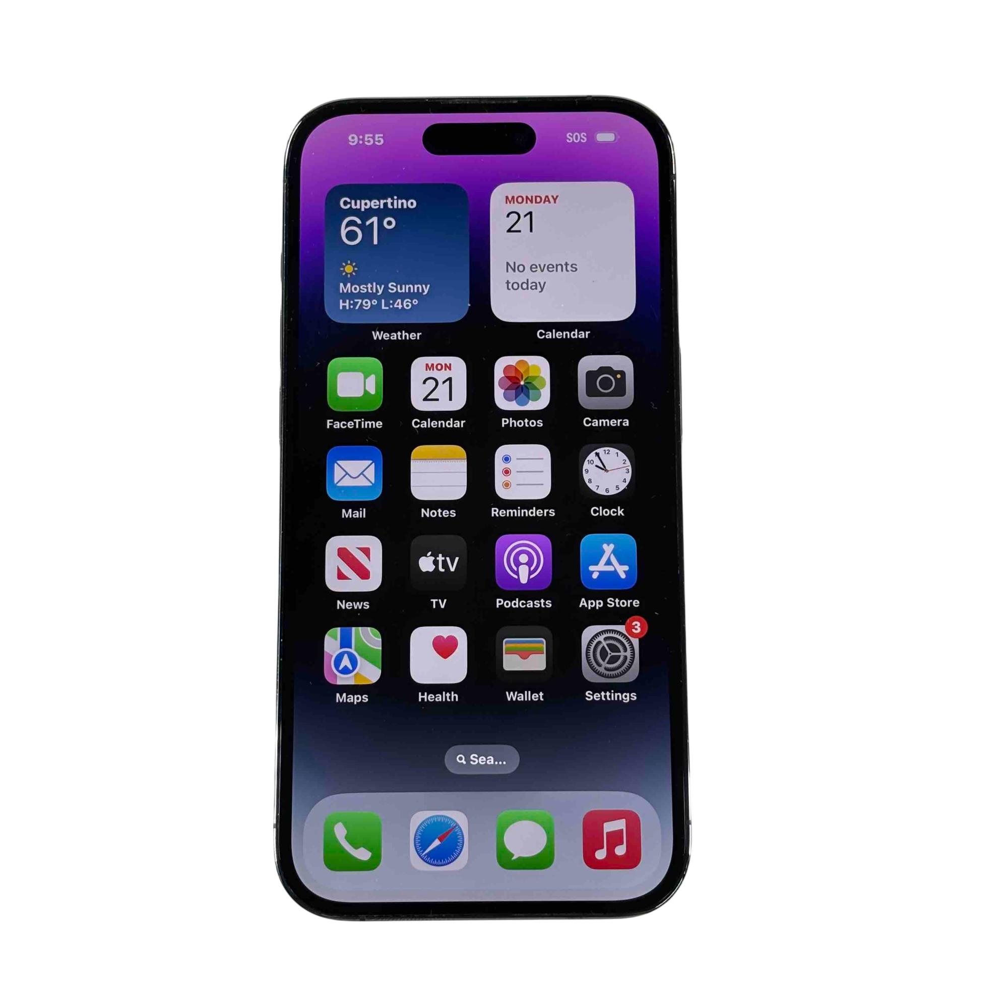 Apple iPhone 14 Pro ディープパープル