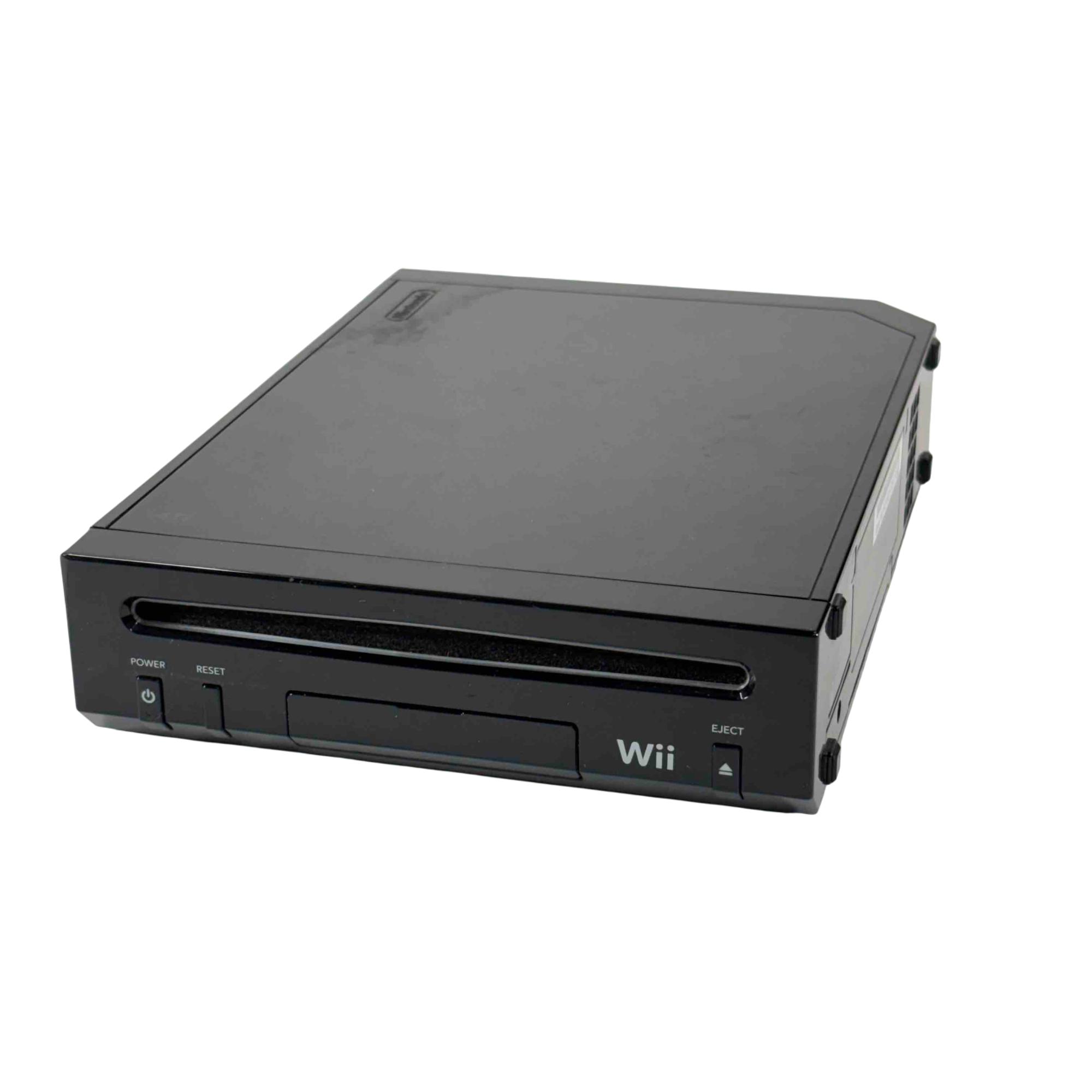 Nintendo Wii RVL-001 512MB Black Body Home Video Gaming