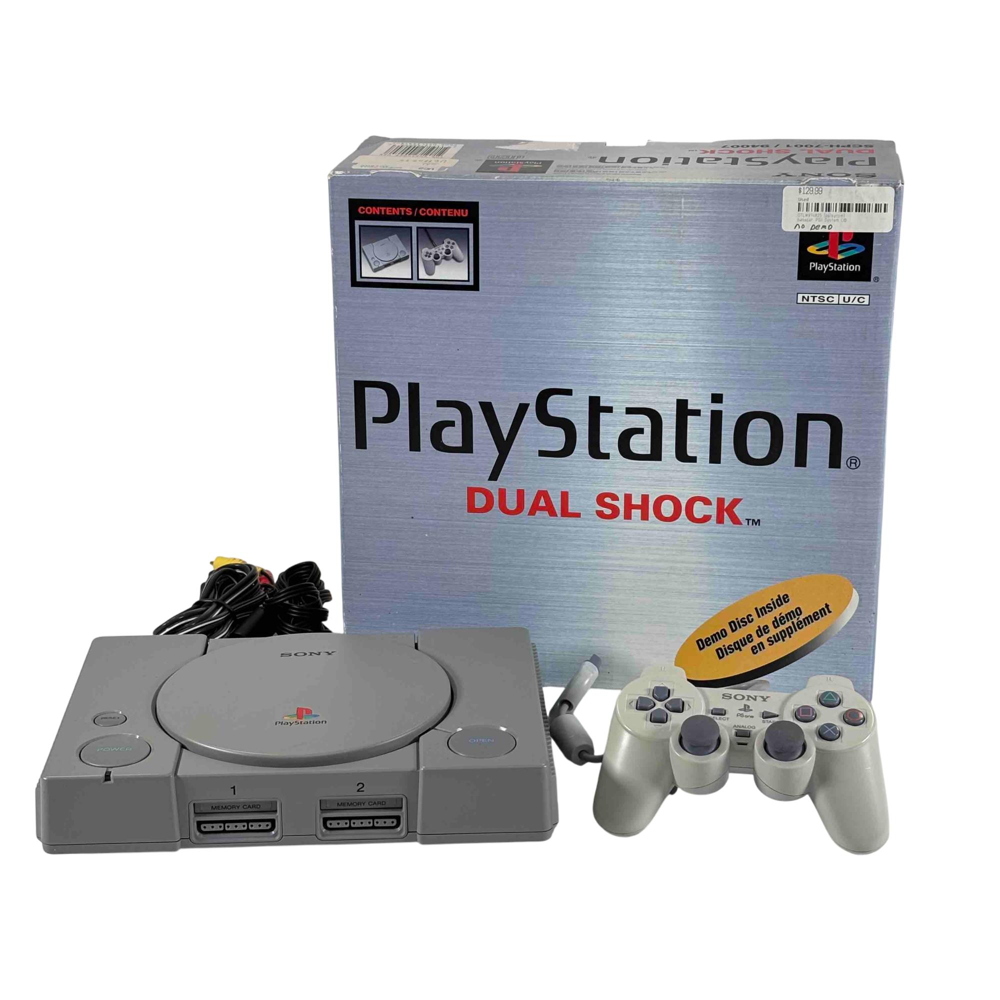 Sony PlayStation 1 SCPH-7001 Grey Body Home Video Game Console