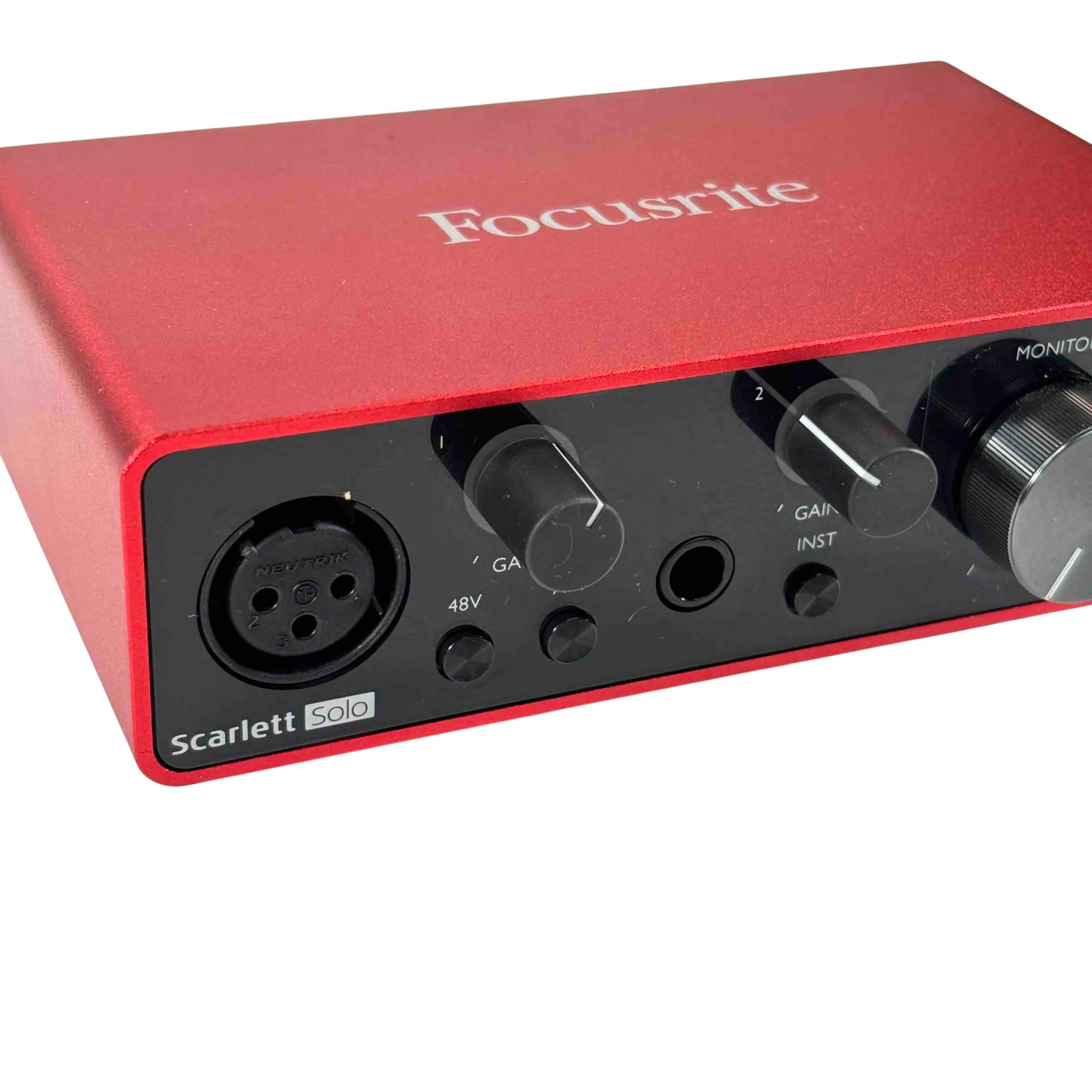 DTM・DAW Focusrite Scarlett solo 3rd Gen Scarlett Solo [3rd Gen] | Focusrite