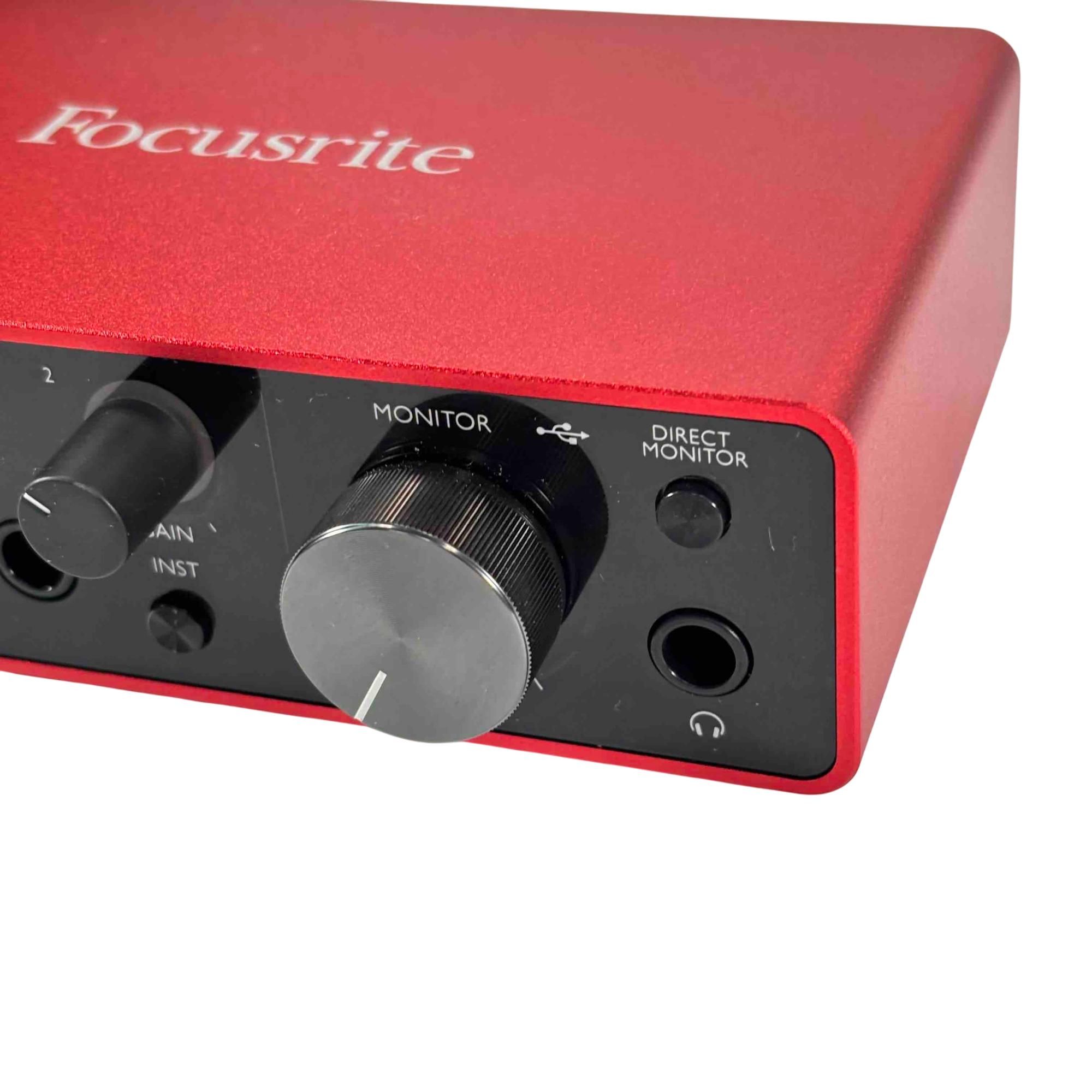 【美品】Forcusrite Scarlett solo 3rd gen Scarlett Solo [3rd Gen] - Refurbished | Focusrite