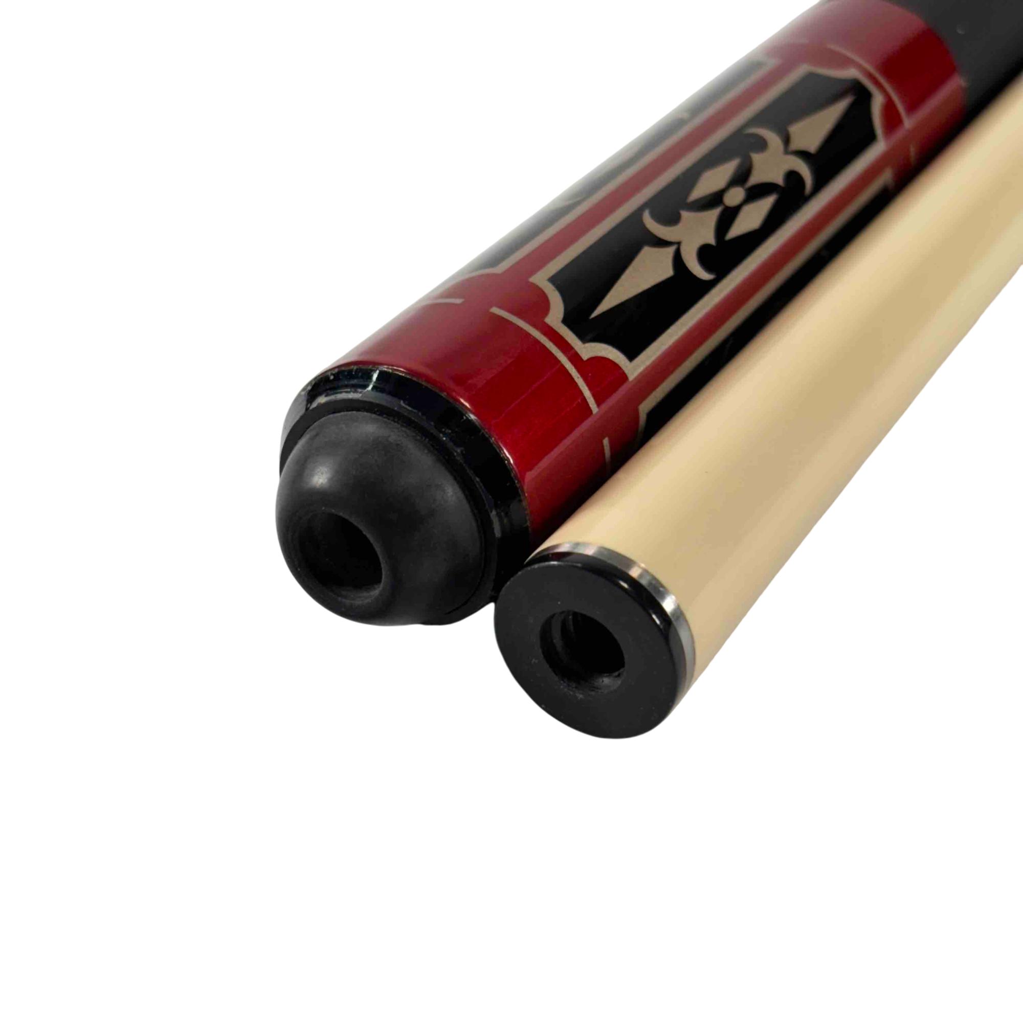 Cuetec Red Fiberglass Warp Resistant 58-Inch 19-oz. Two-Piece Pool