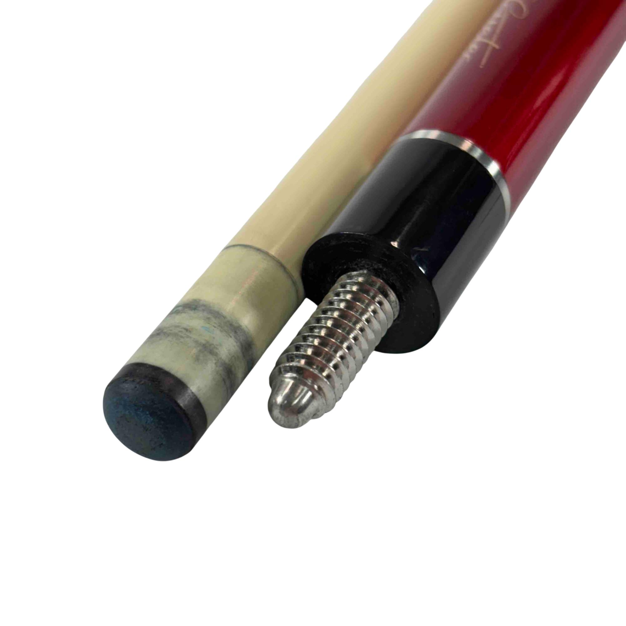 Cuetec Red Fiberglass Warp Resistant 58-Inch 19-oz. Two-Piece Pool