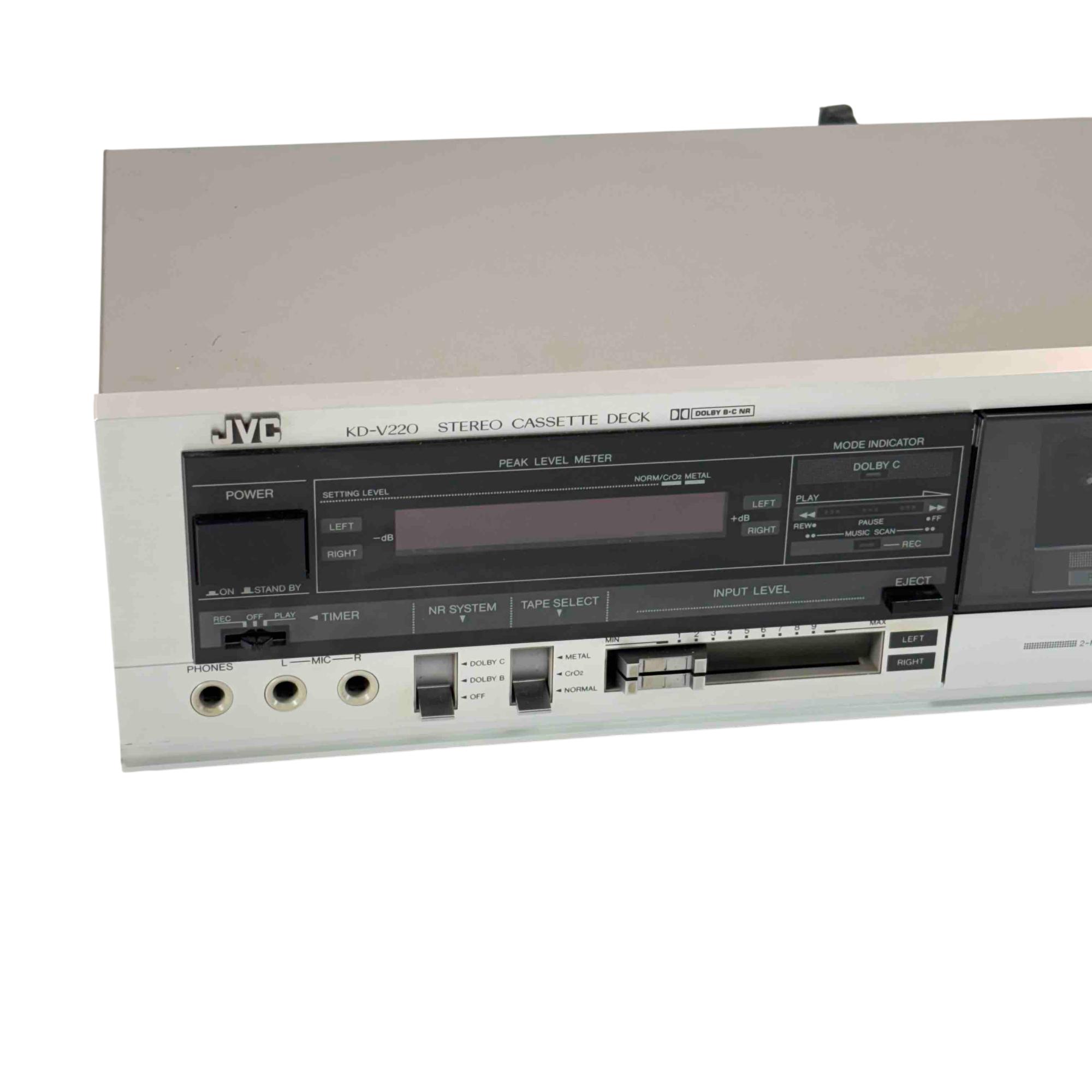 VINTAGE JVC KD-25 CASSETTE DECK DOLBY WORKS SELLING AS-IS