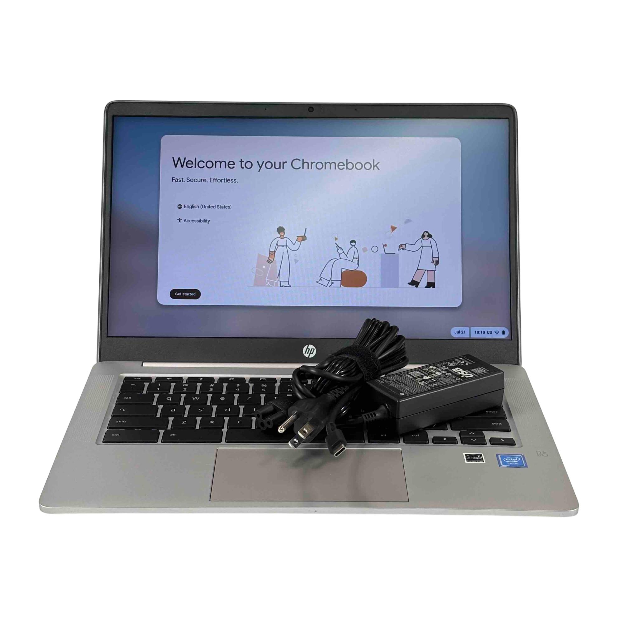 HP Chromebook 14a-na0052tg Intel Celeron N4120 4GB RAM 64GB