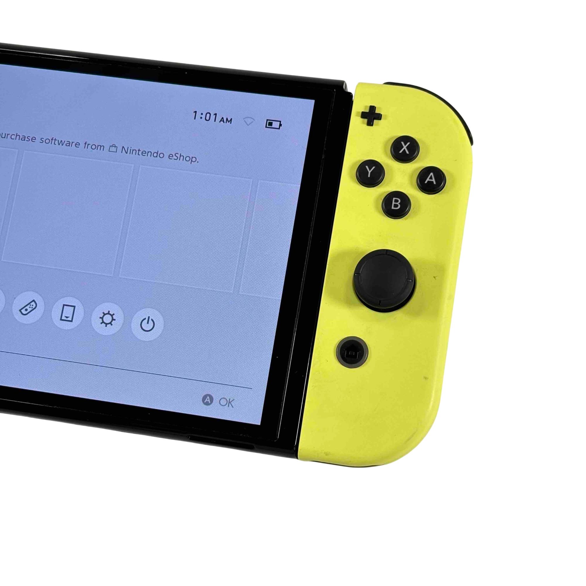 Nintendo Switch OLED HEG-001 7-inch Touchscreen Video Game Console